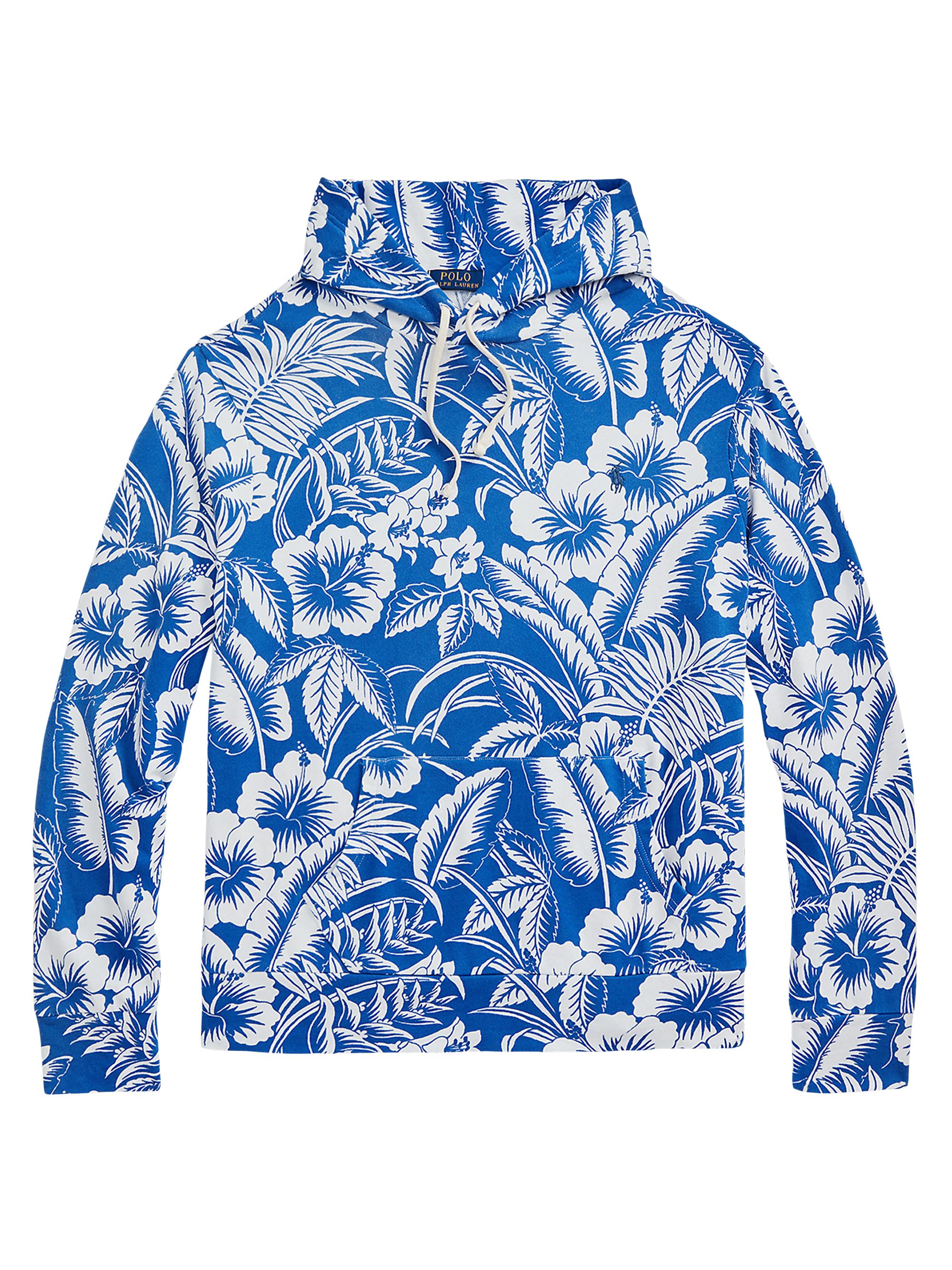 Polo Ralph Lauren Men's Floral Cotton Hoodie - Monotone Tropical