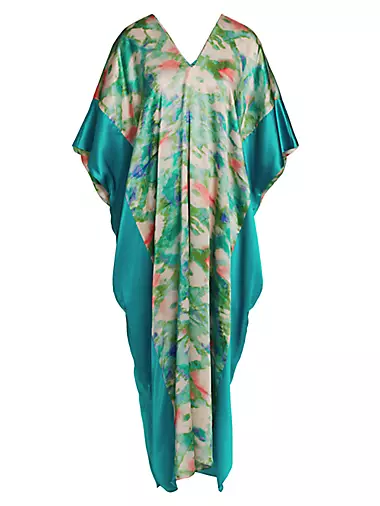 Toulouse Printed Silk Dress