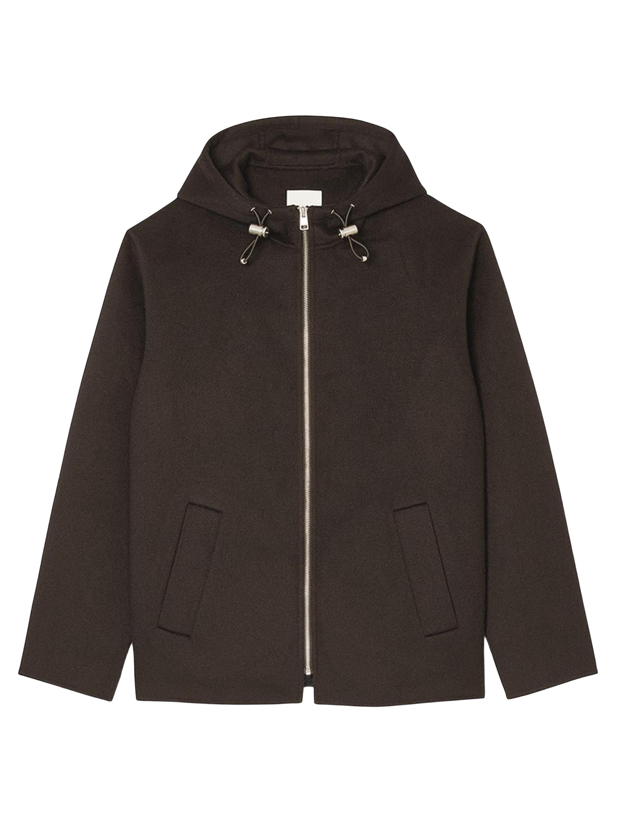 Sandro Square Cross Nylon Jacket | Saks Fifth Avenue