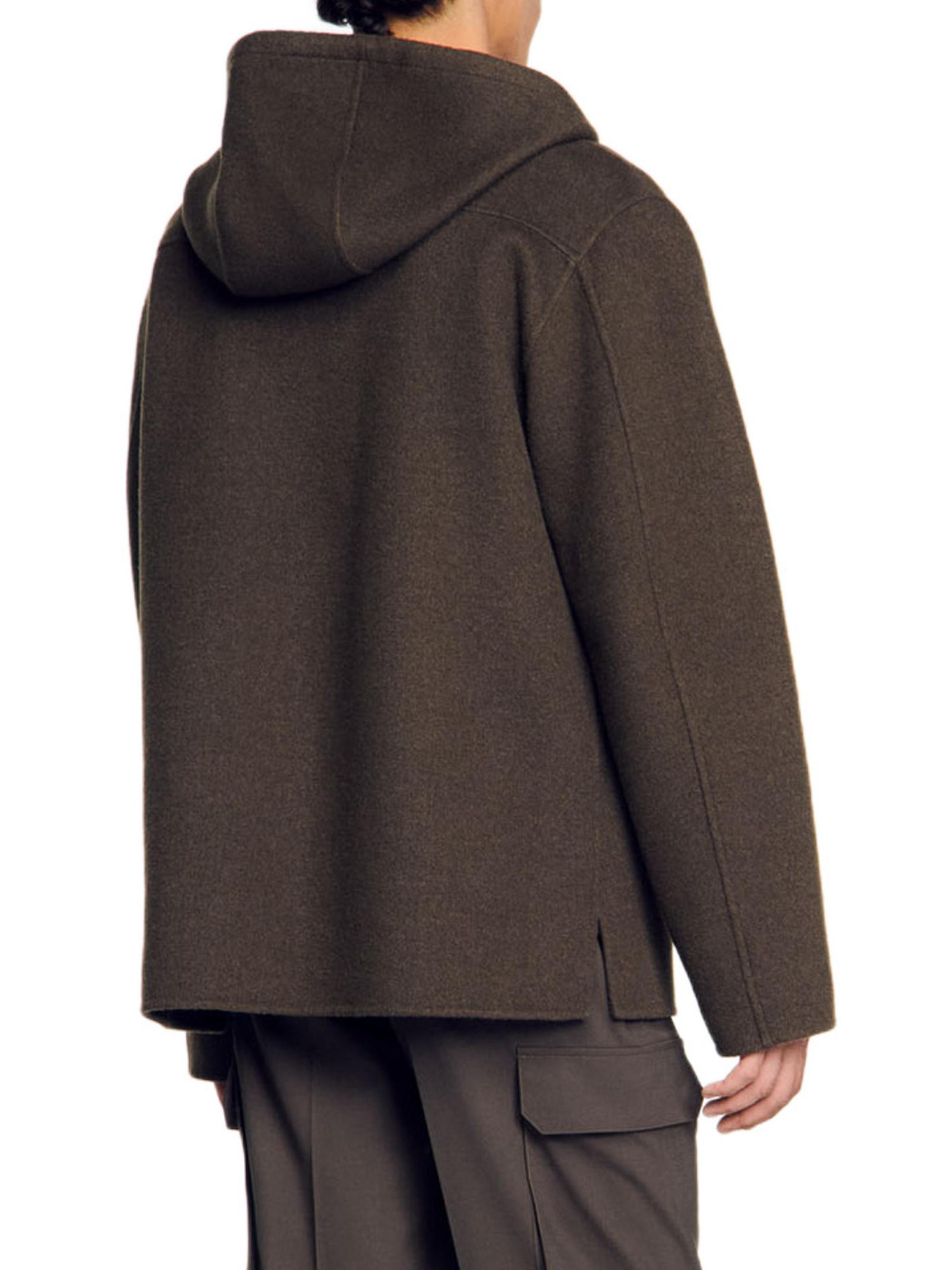 Sandro Hooded Windbreaker Jacket | Saks Fifth Avenue