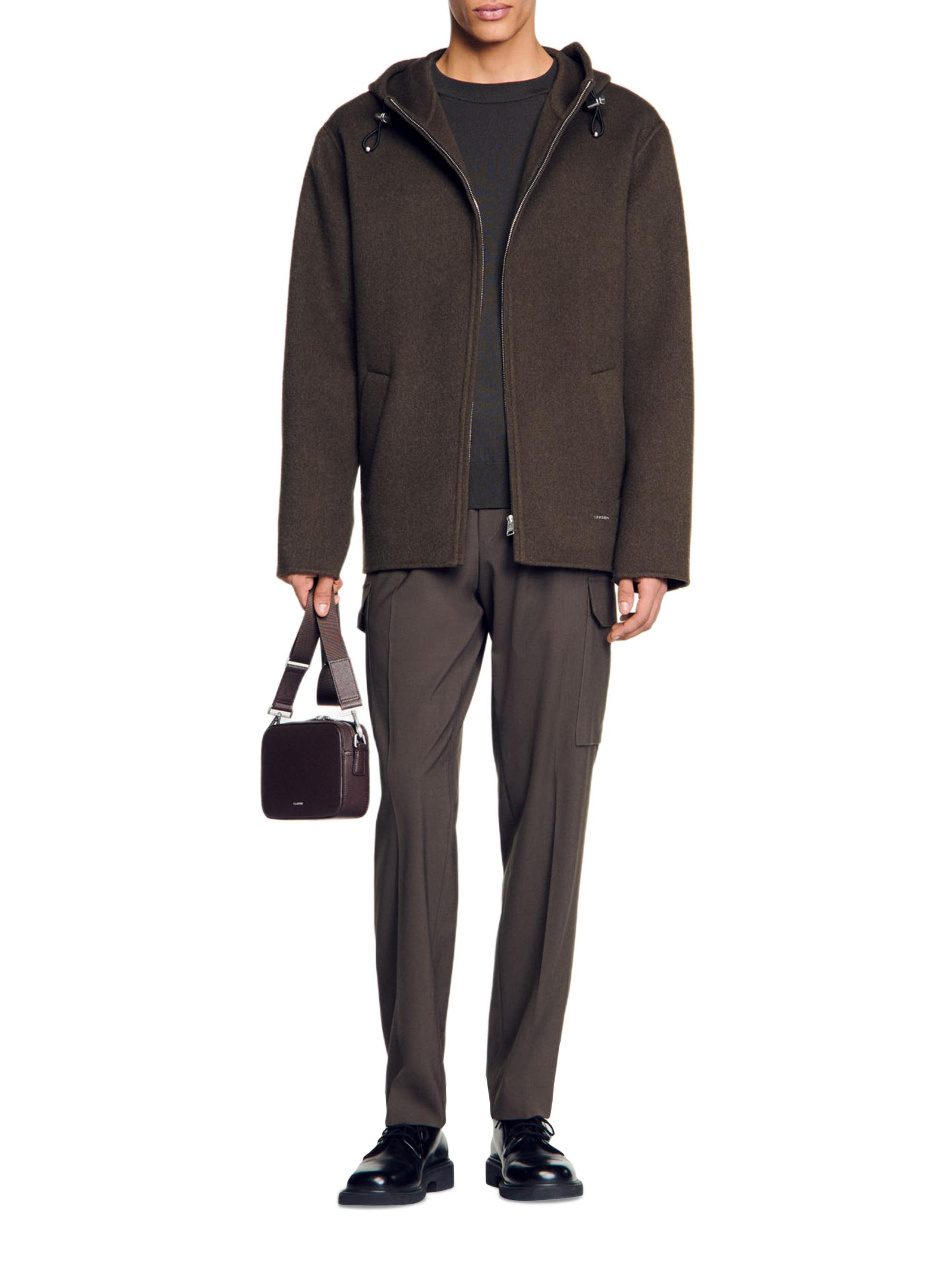 Sandro Hooded Windbreaker Jacket | Saks Fifth Avenue
