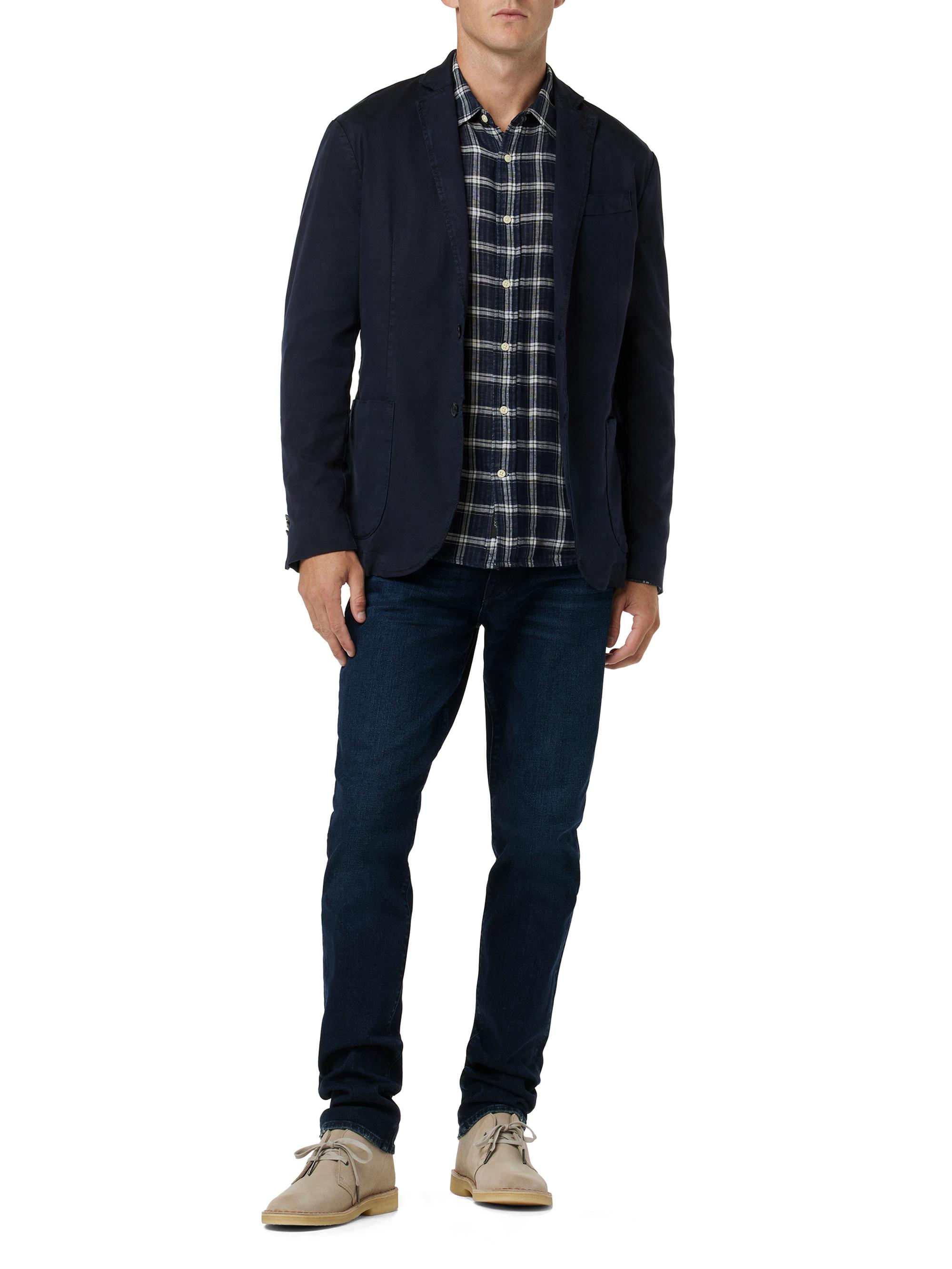 Joe's Jeans Men's Denim Two-Button Blazer - Night Sky