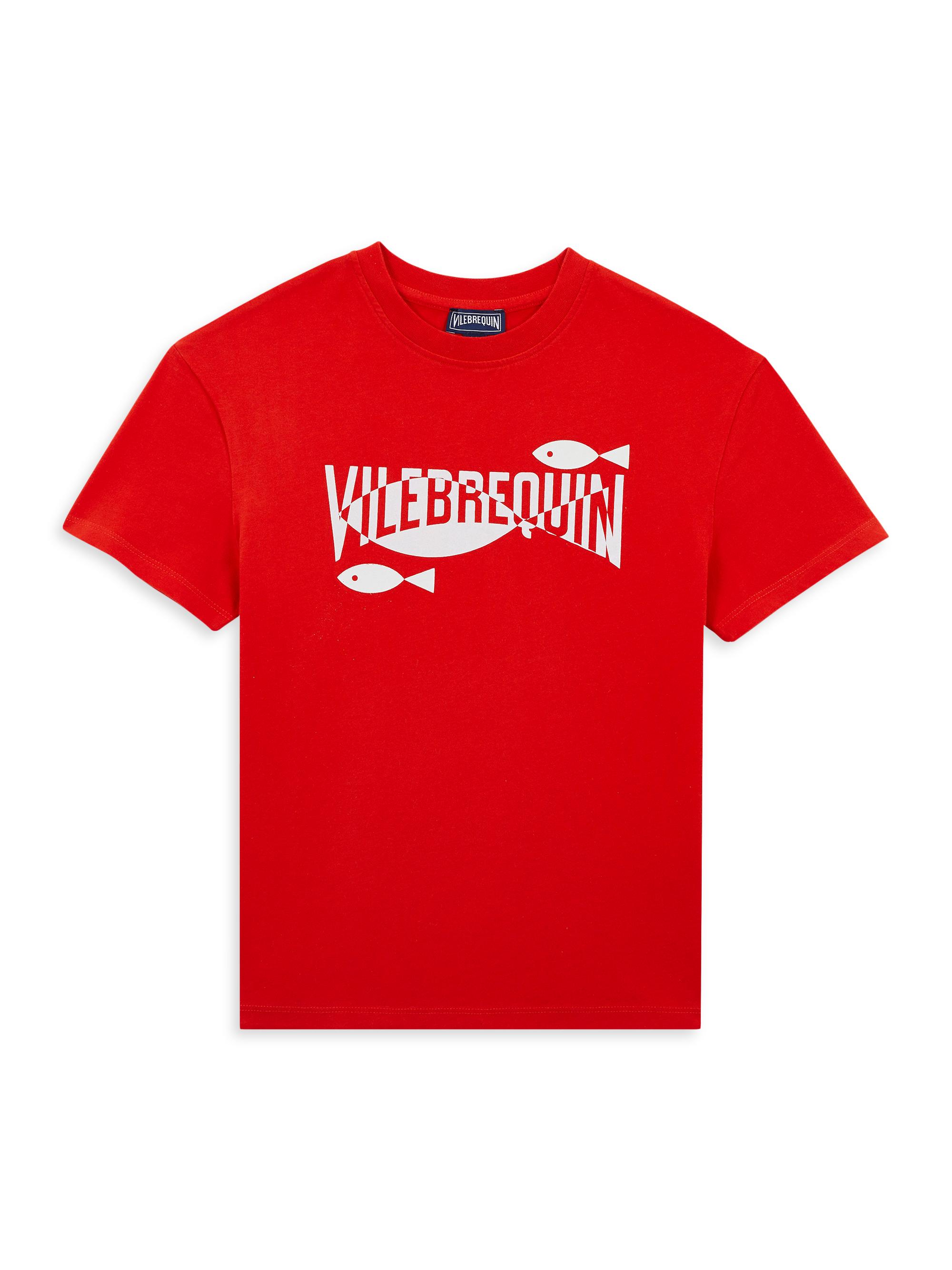 Vilebrequin Little Boy's & Boy's Fish Logo Cotton T-Shirt - Red