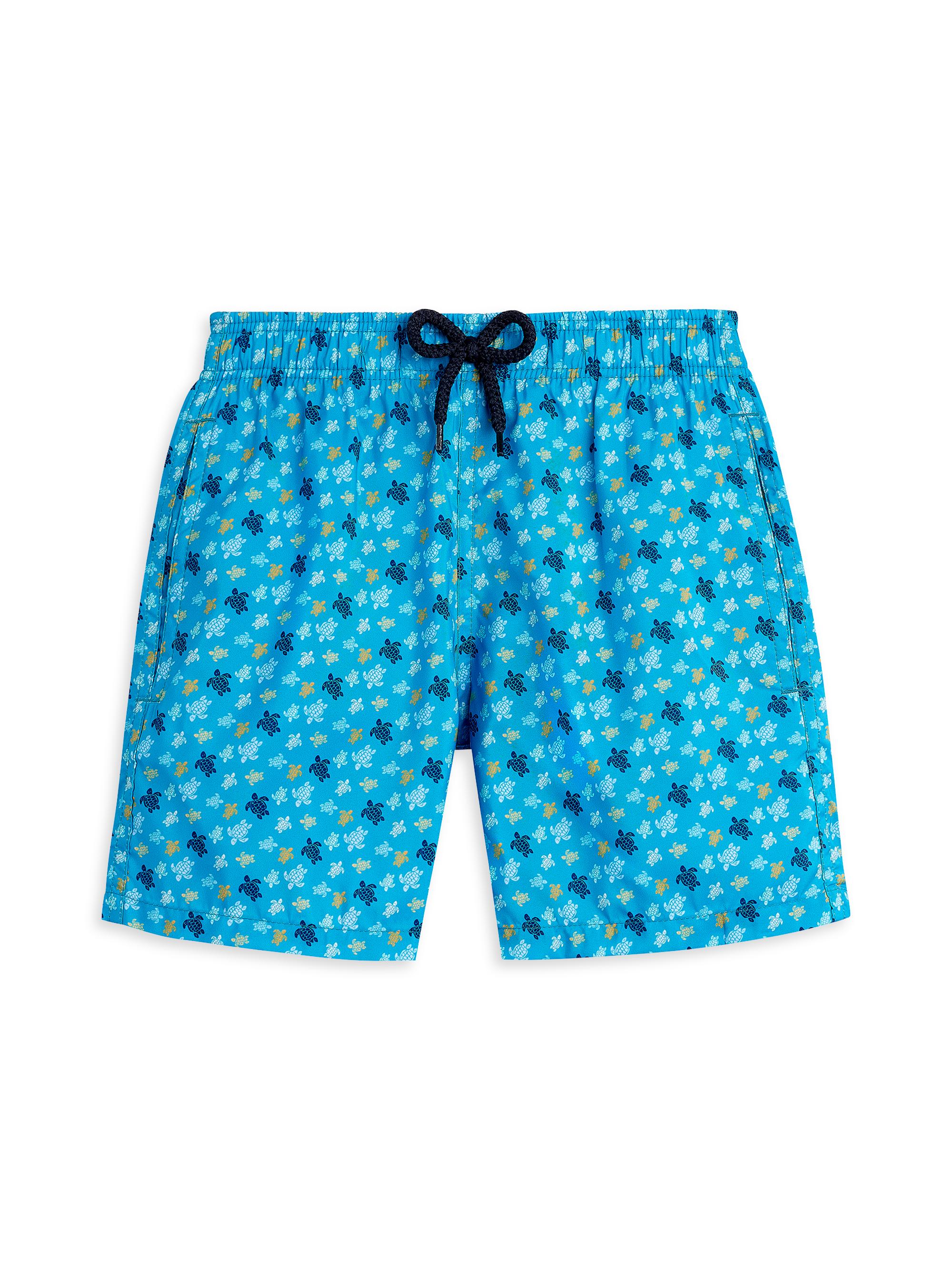 Moschino Kids logo-print swim trunks - Red