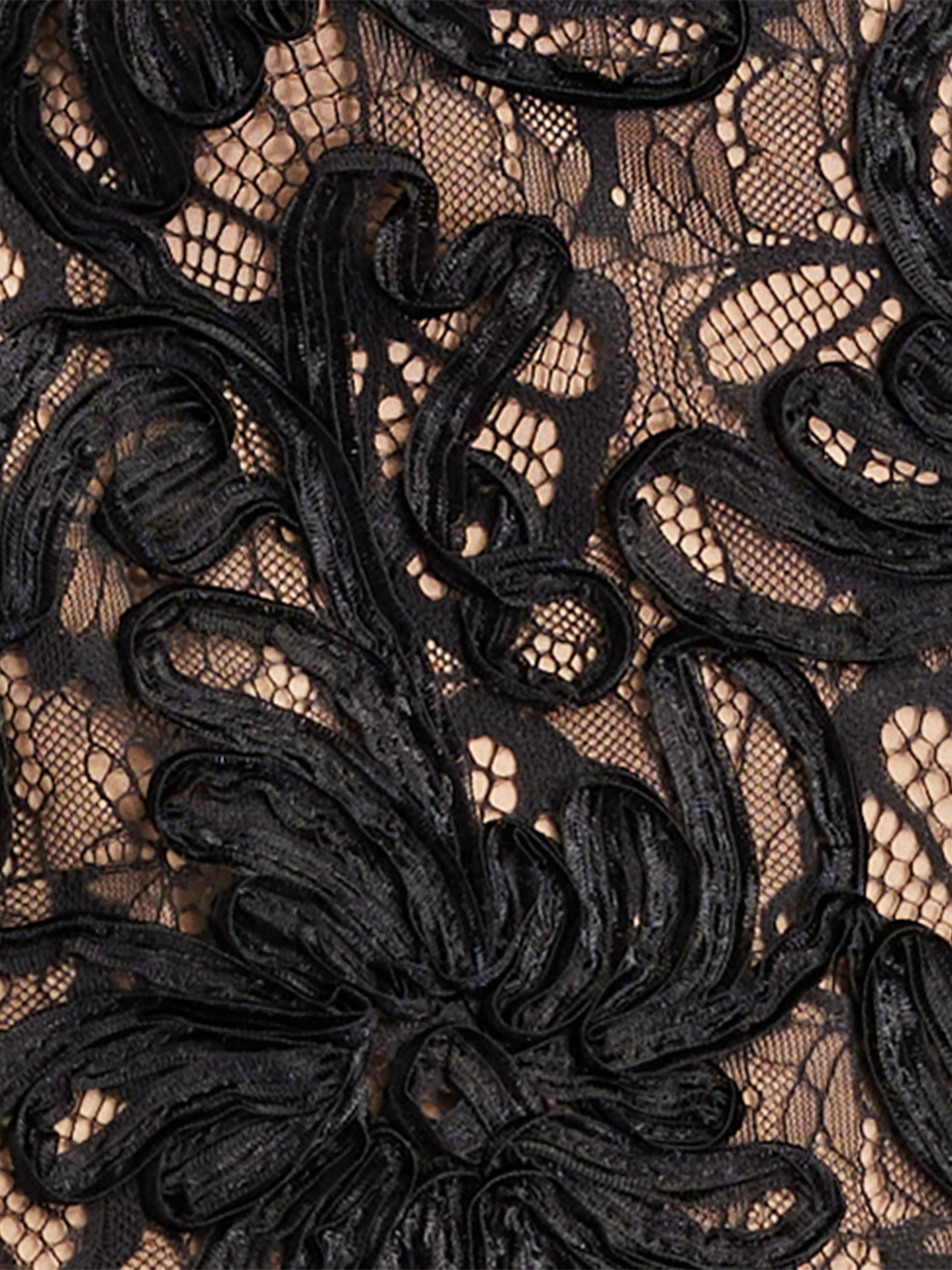 Sho by Tadashi Shoji Lace V-neck Column Gown | Saks Fifth Avenue