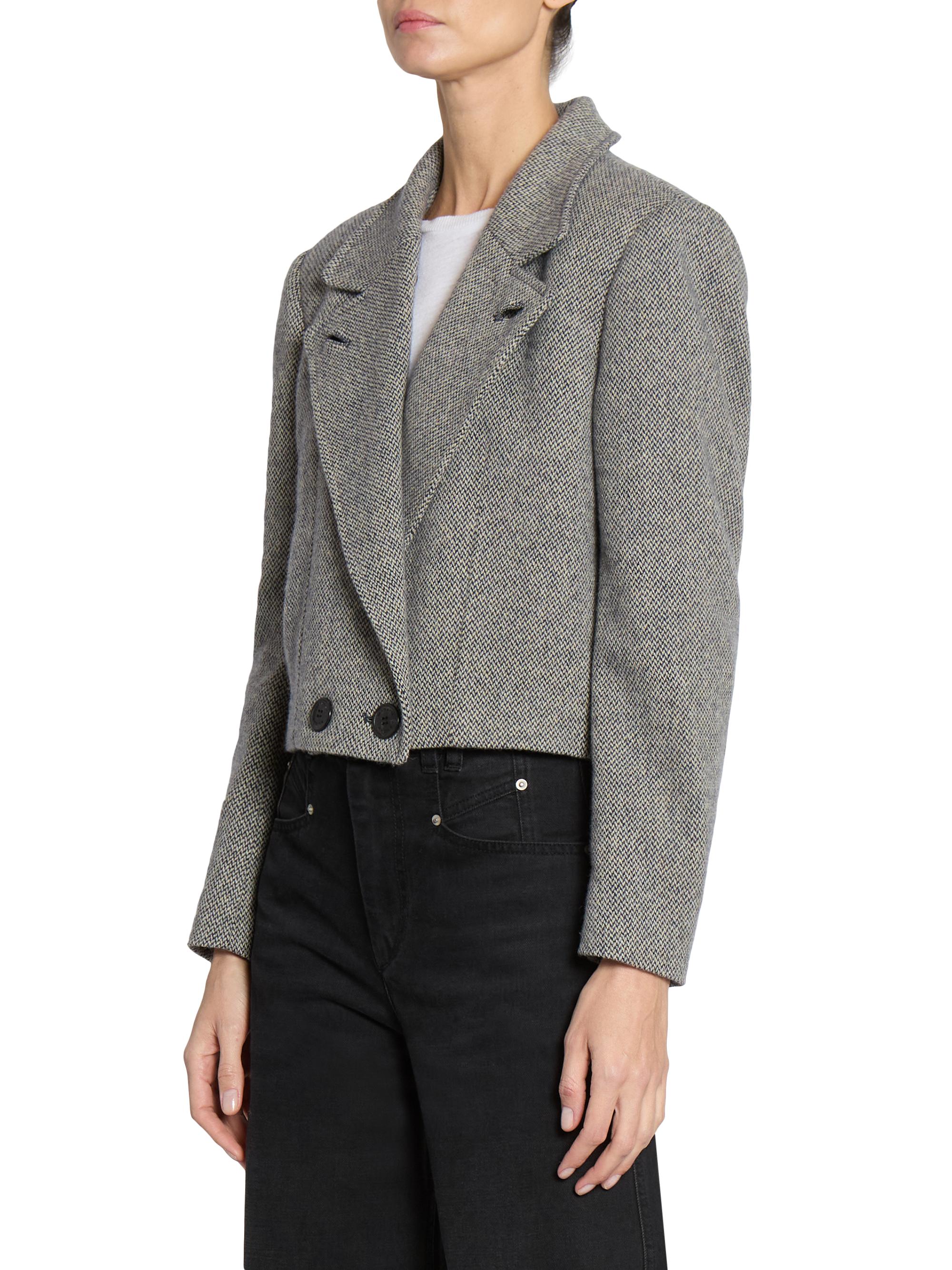 Isabel Marant Étoile Cassidy Wool-Blend Jacket | Saks Fifth Avenue