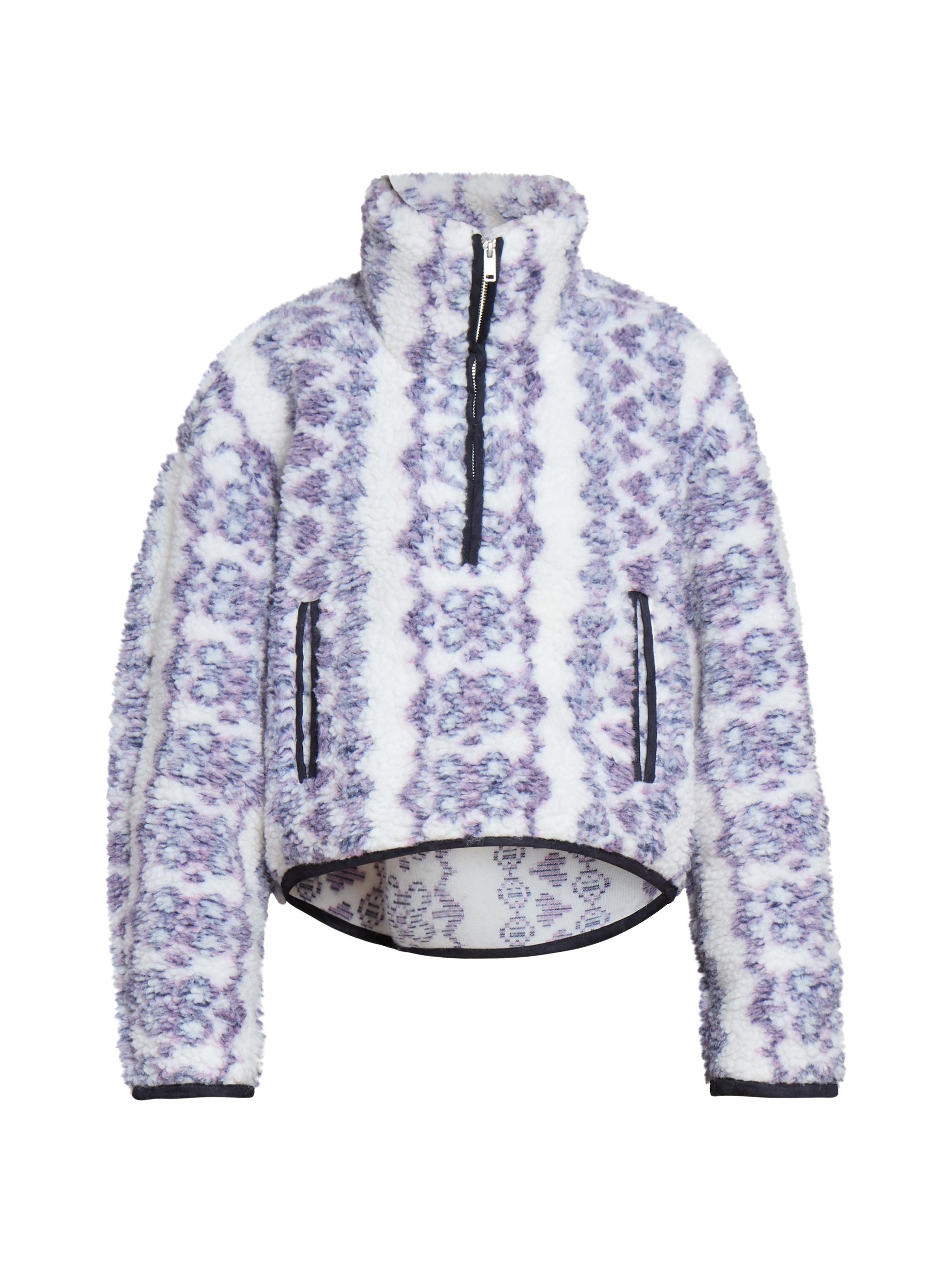 Shop Isabel Marant Étoile Marie Printed Fleece Jacket | Saks Fifth 