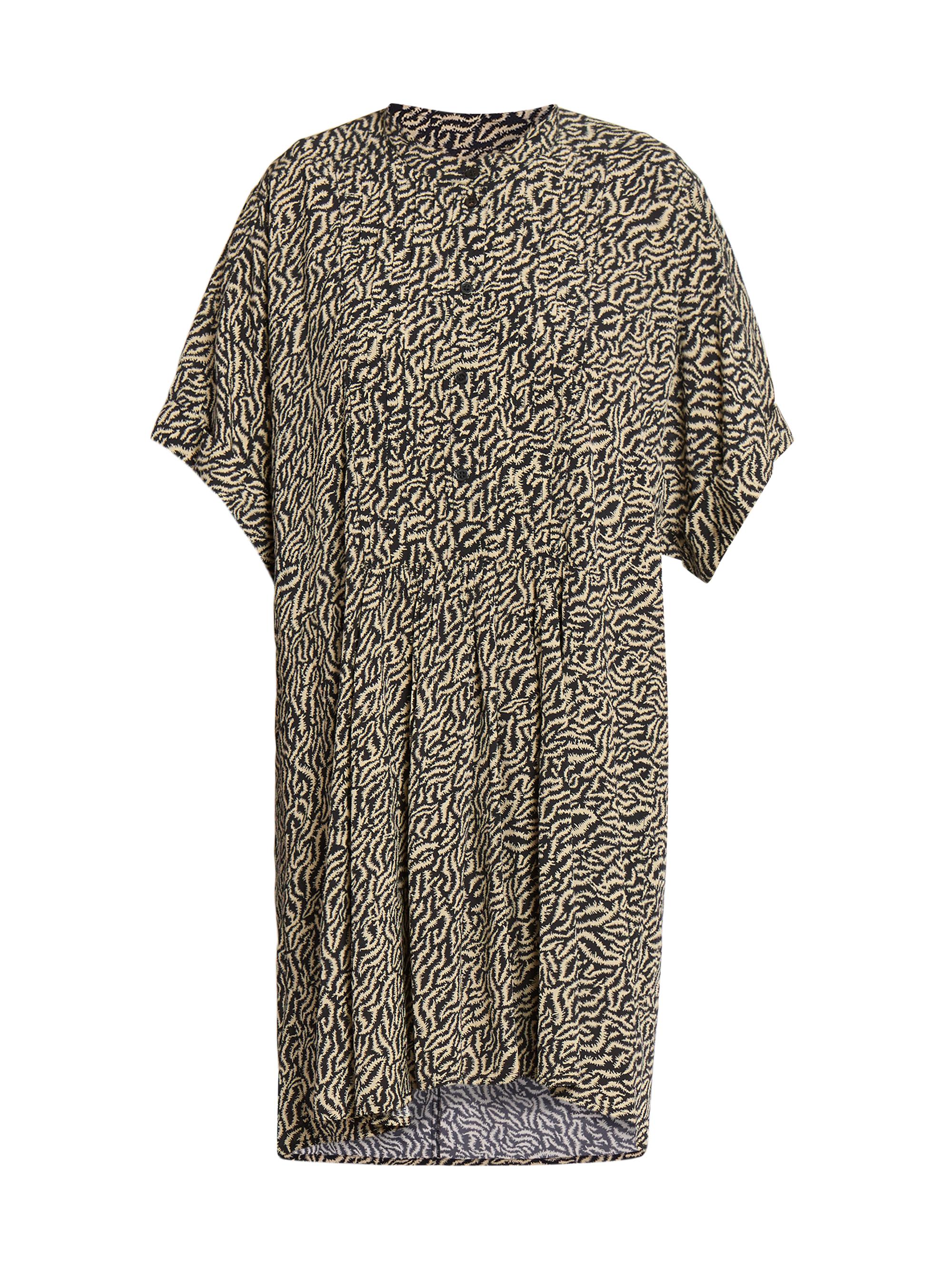 Isabel Marant Étoile Women's Vallea Printed Shirtdress - Ecru Black