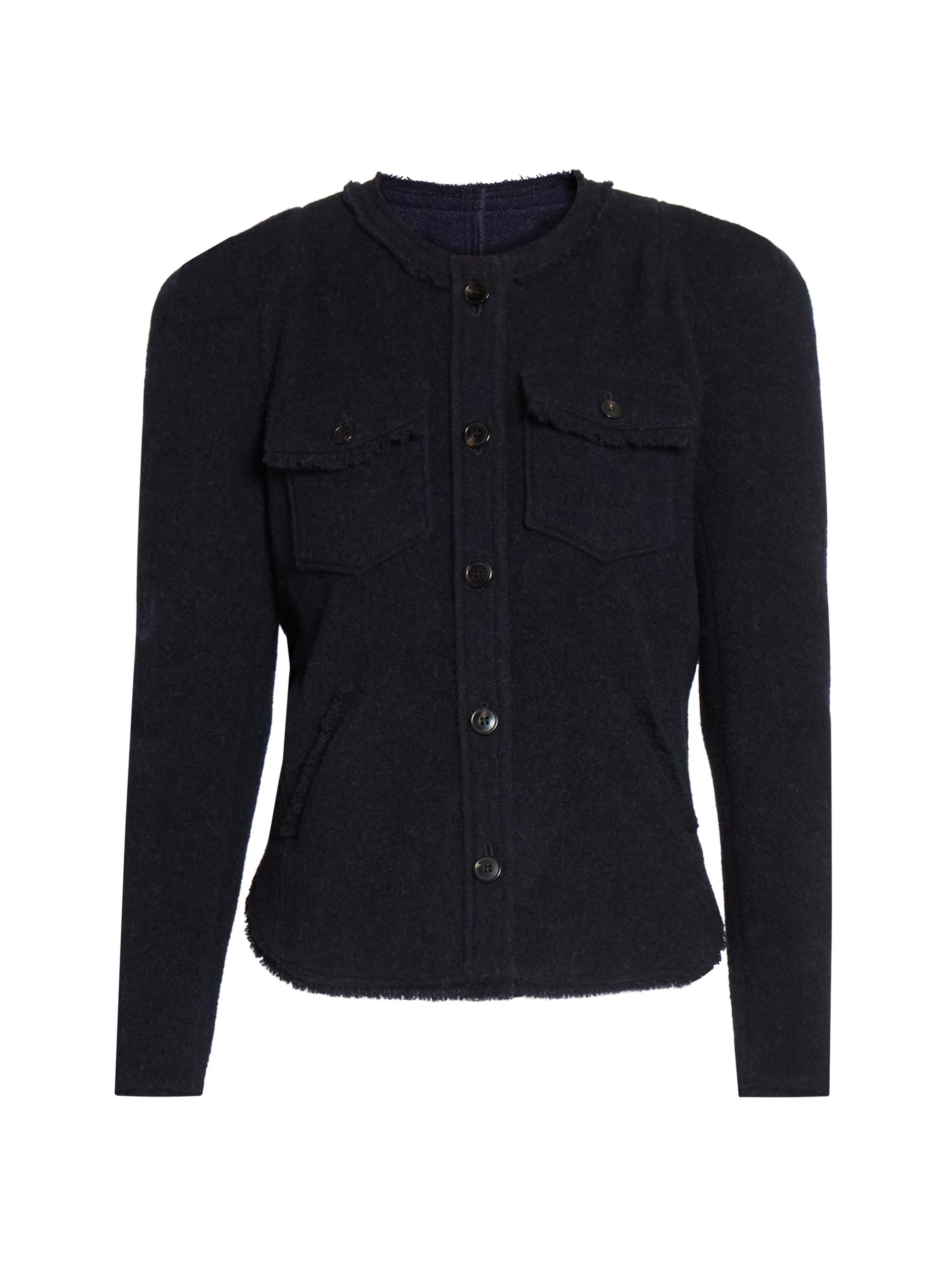 Isabel Marant Étoile Women's Nelly Wool-Blend Jacket - Midnight