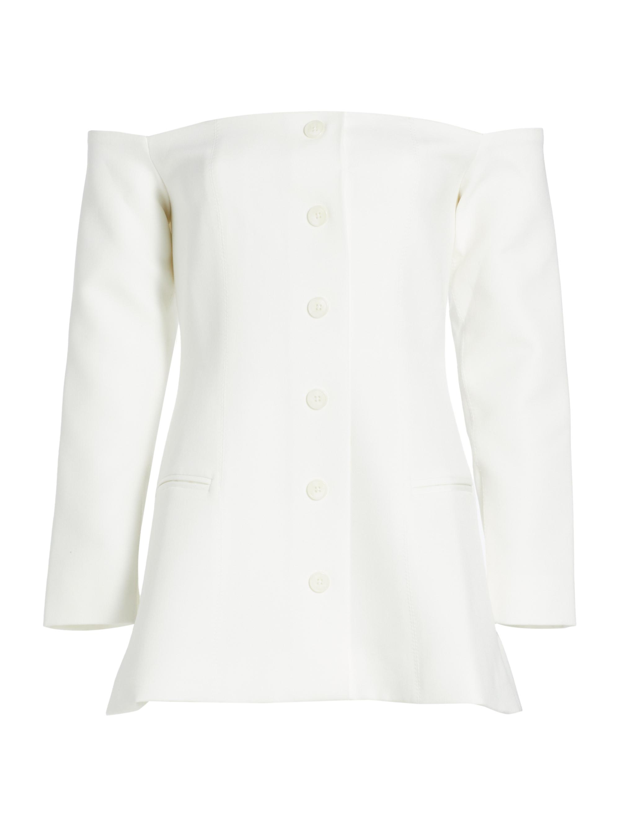 The Femm Women's Vale Off-the-Shoulder Minidress - White