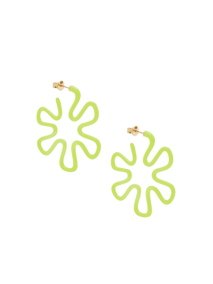 ベアボンジャスカ Margherita Earrings ホワイト