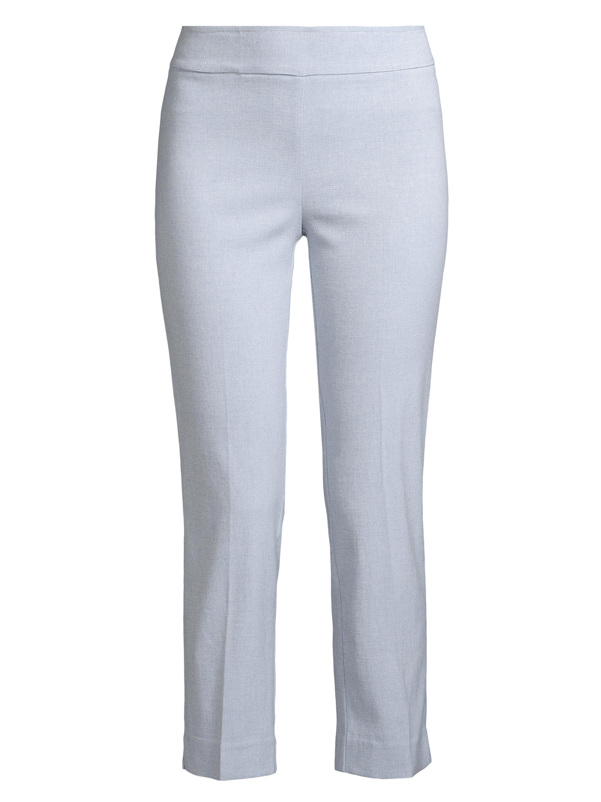 Avenue Montaigne Women's Brigitte Ankle-Crop Pants - Chambray