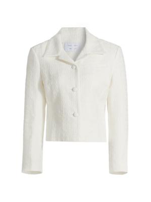 Proenza Schouler White Label notched-collar long blazer