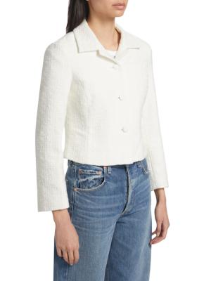 Proenza Schouler White Label Quinn tweed jacket - Green