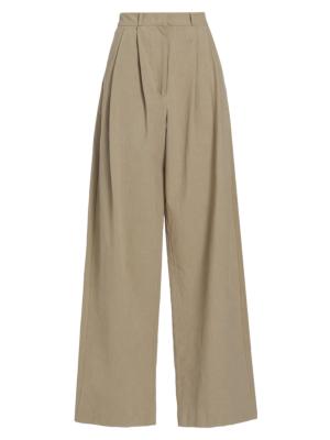 Proenza Schouler White Label Amber high-waisted tailored trousers - Neutrals