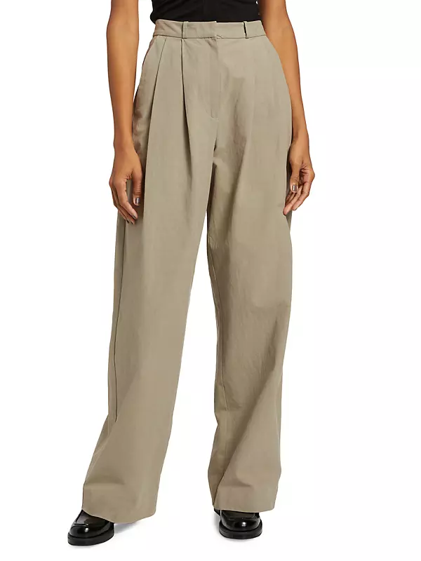 Shop Proenza Schouler White Label Amber Pleated Pants