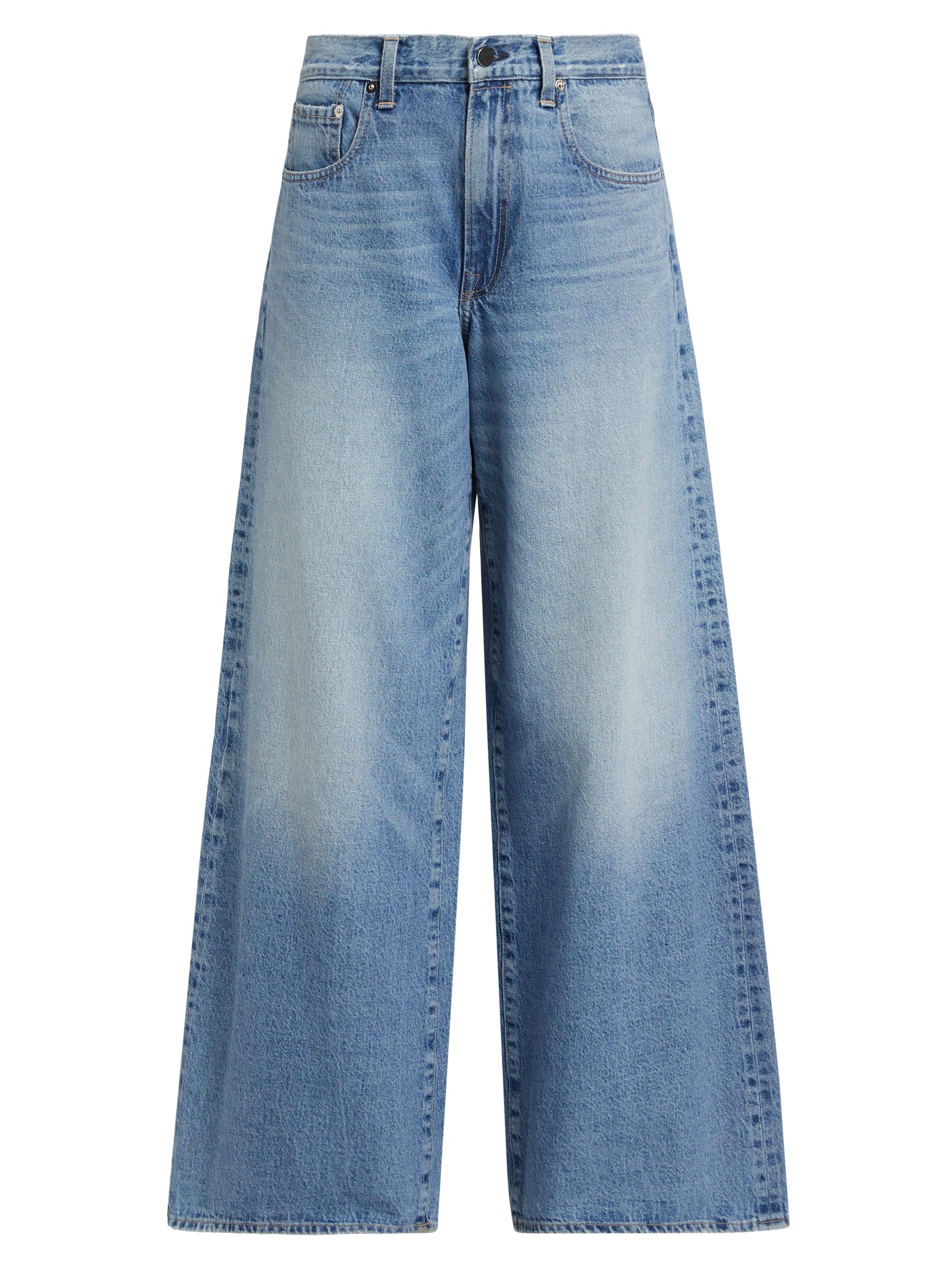 TWP Women's Tiny Dancer Wide-Leg Jeans - Vintage Wash