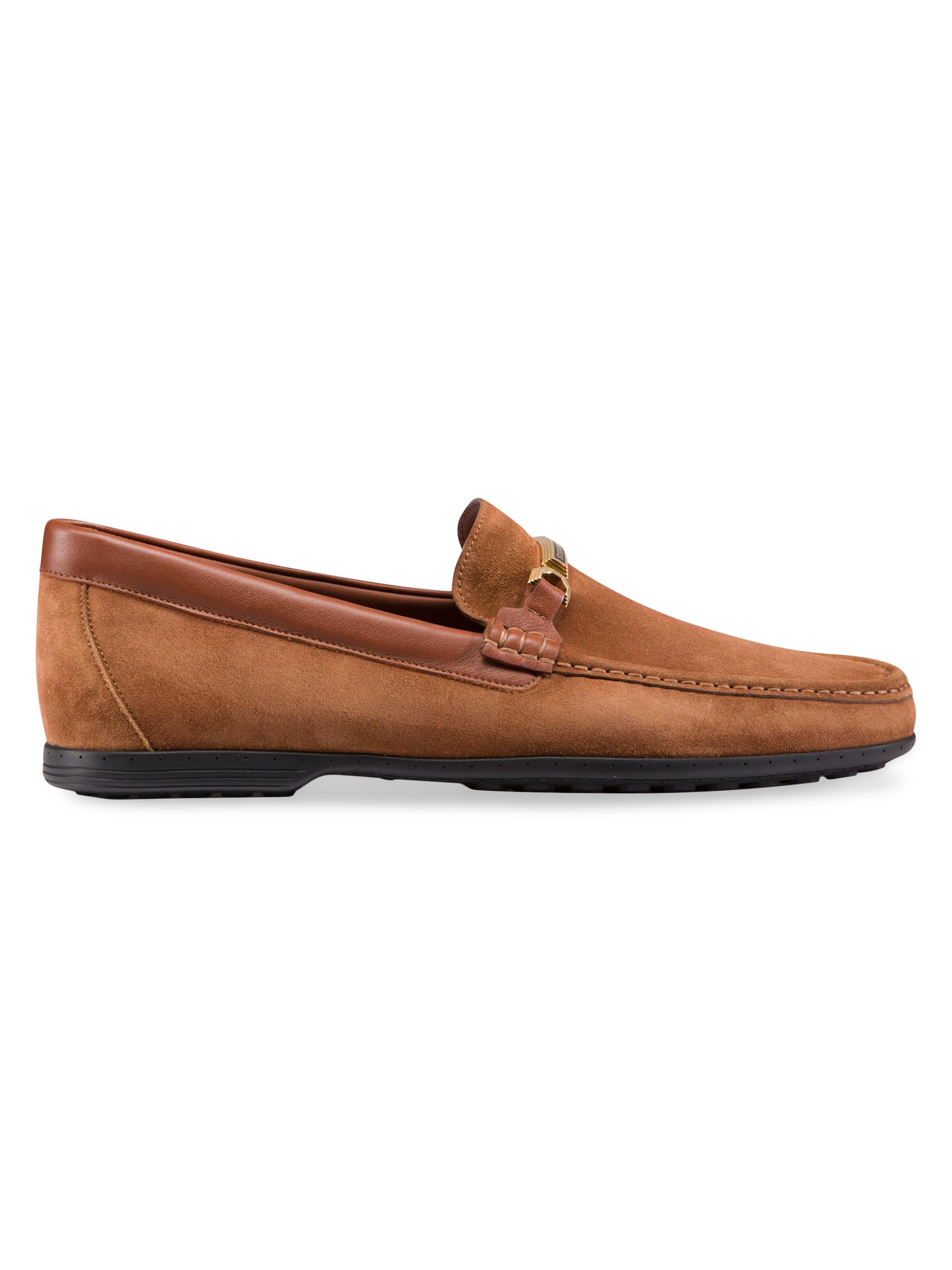 Stefano Ricci Men's Suede Loafers - Brown