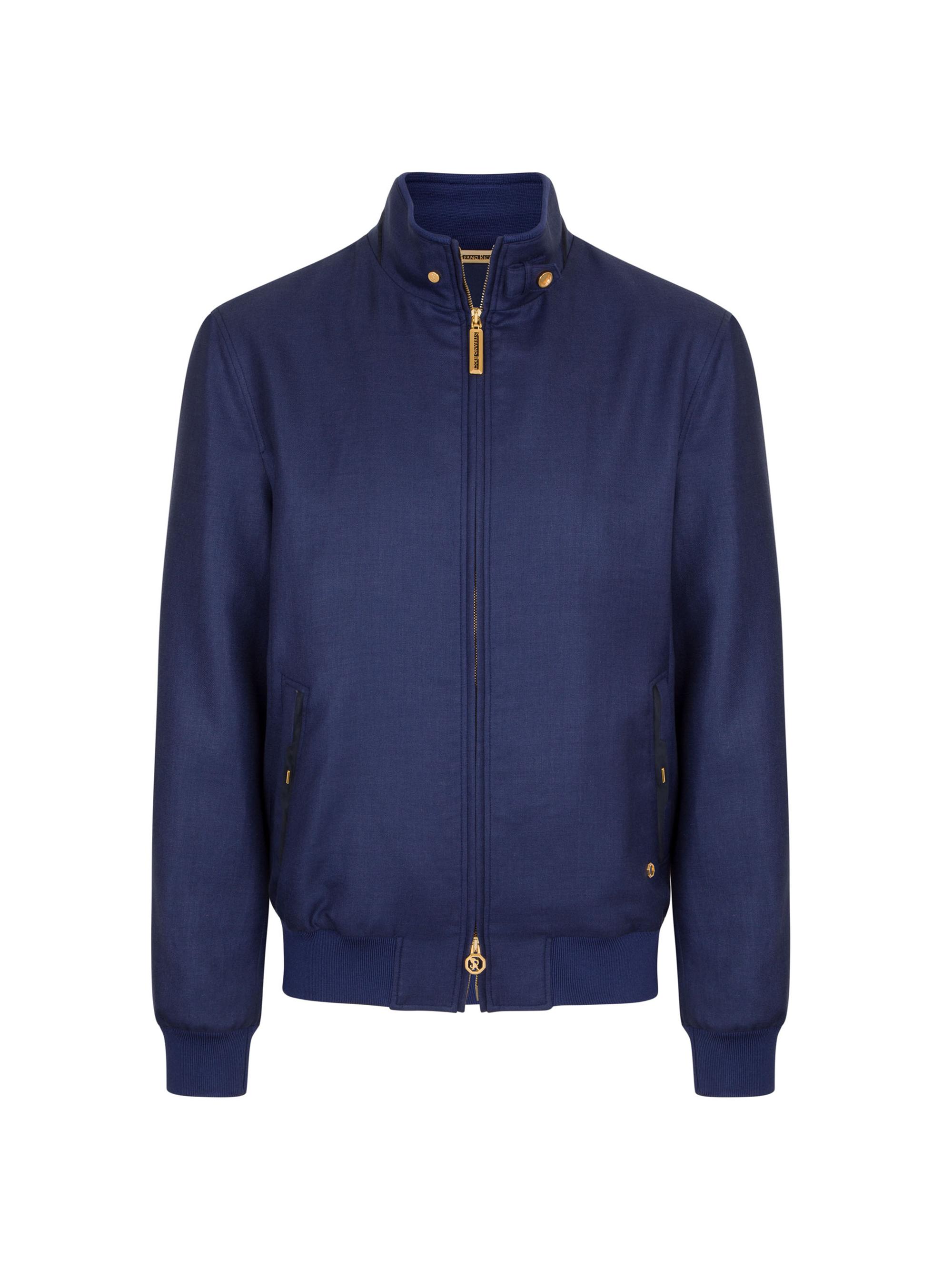 Stefano Ricci Men's Blouson Jacket - Blue