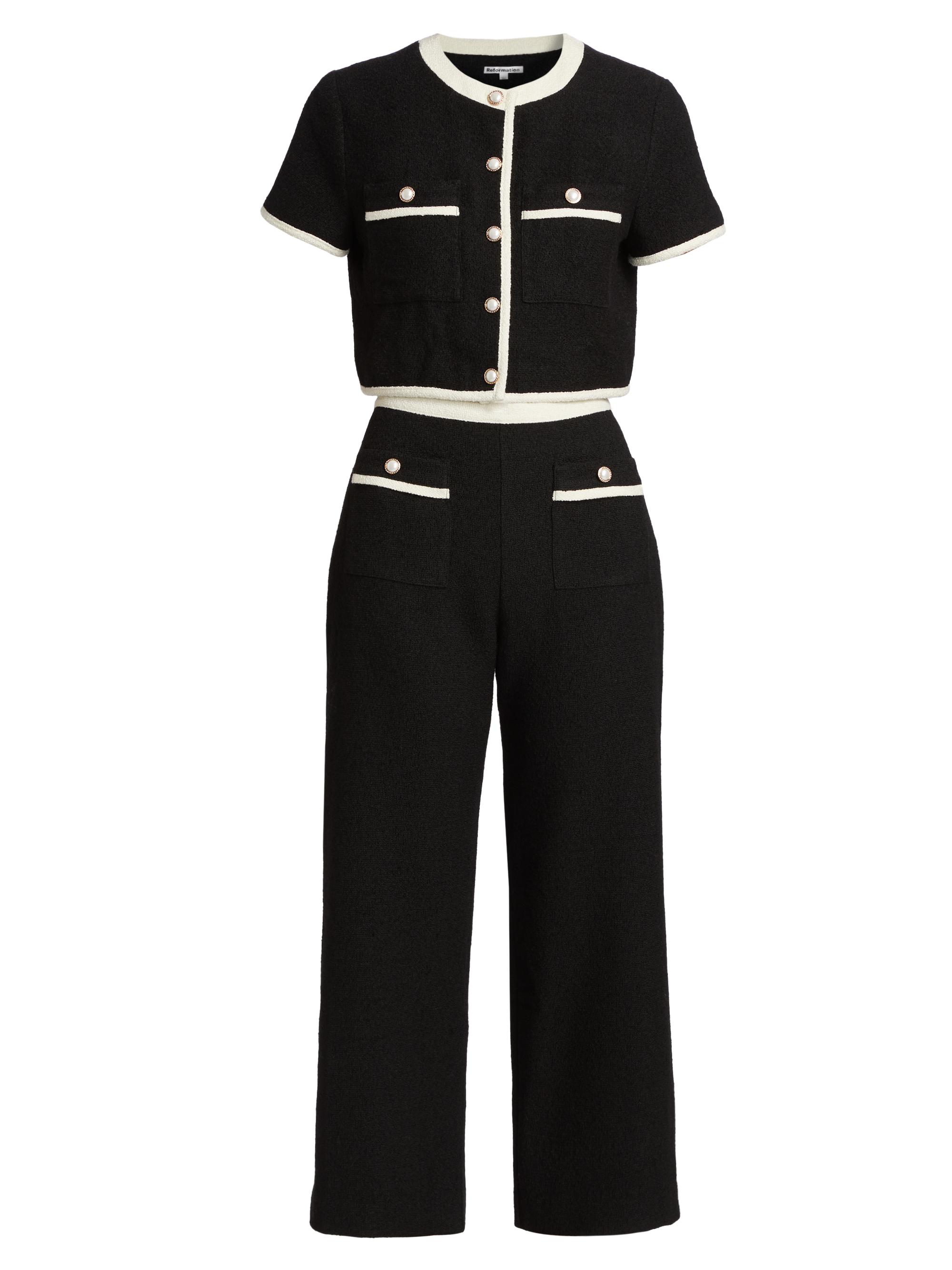 Reformation Blair Wool-Blend Top & Pants Set | Saks Fifth Avenue