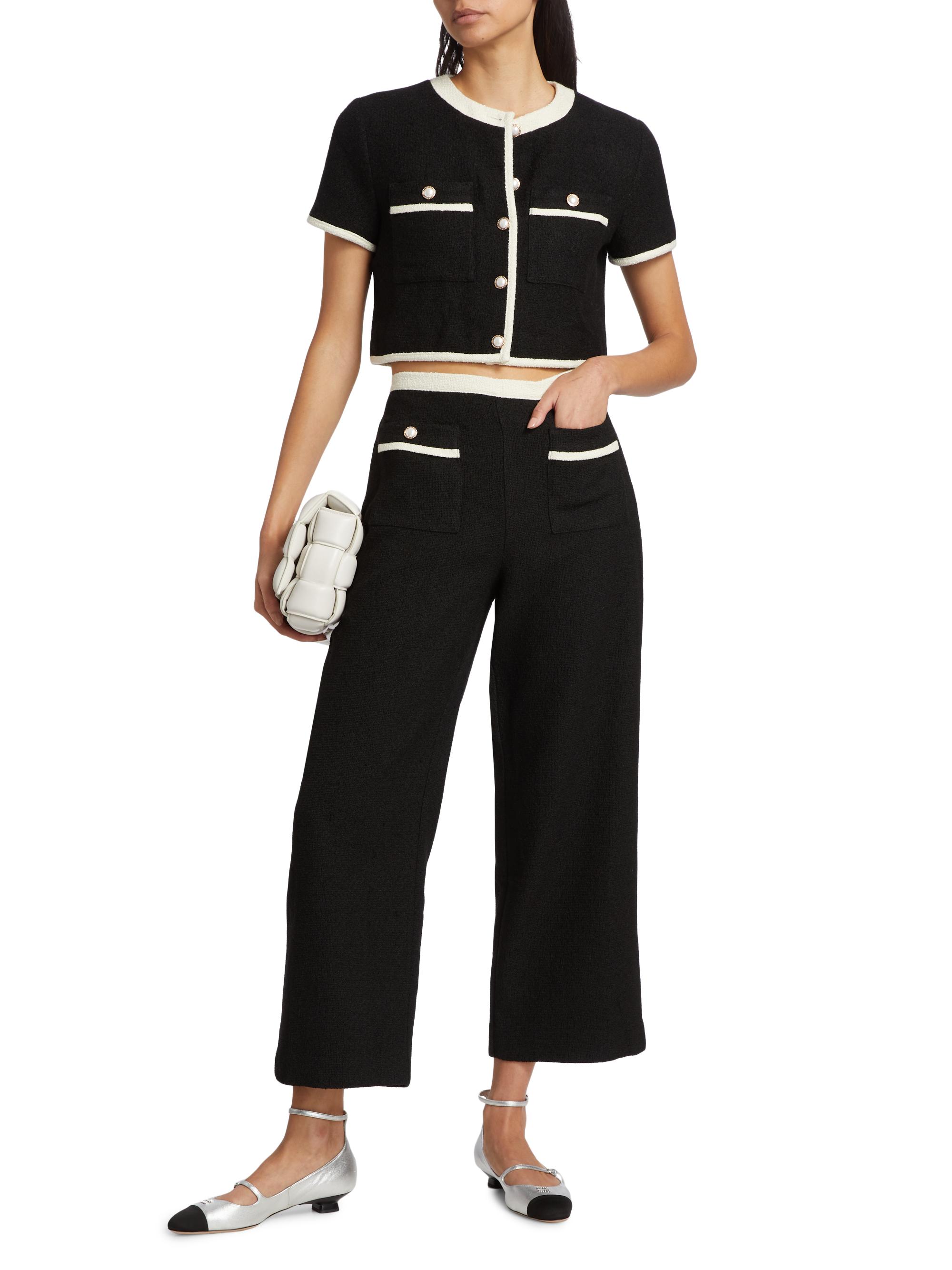 Reformation Blair Wool-Blend Top & Pants Set | Saks Fifth Avenue
