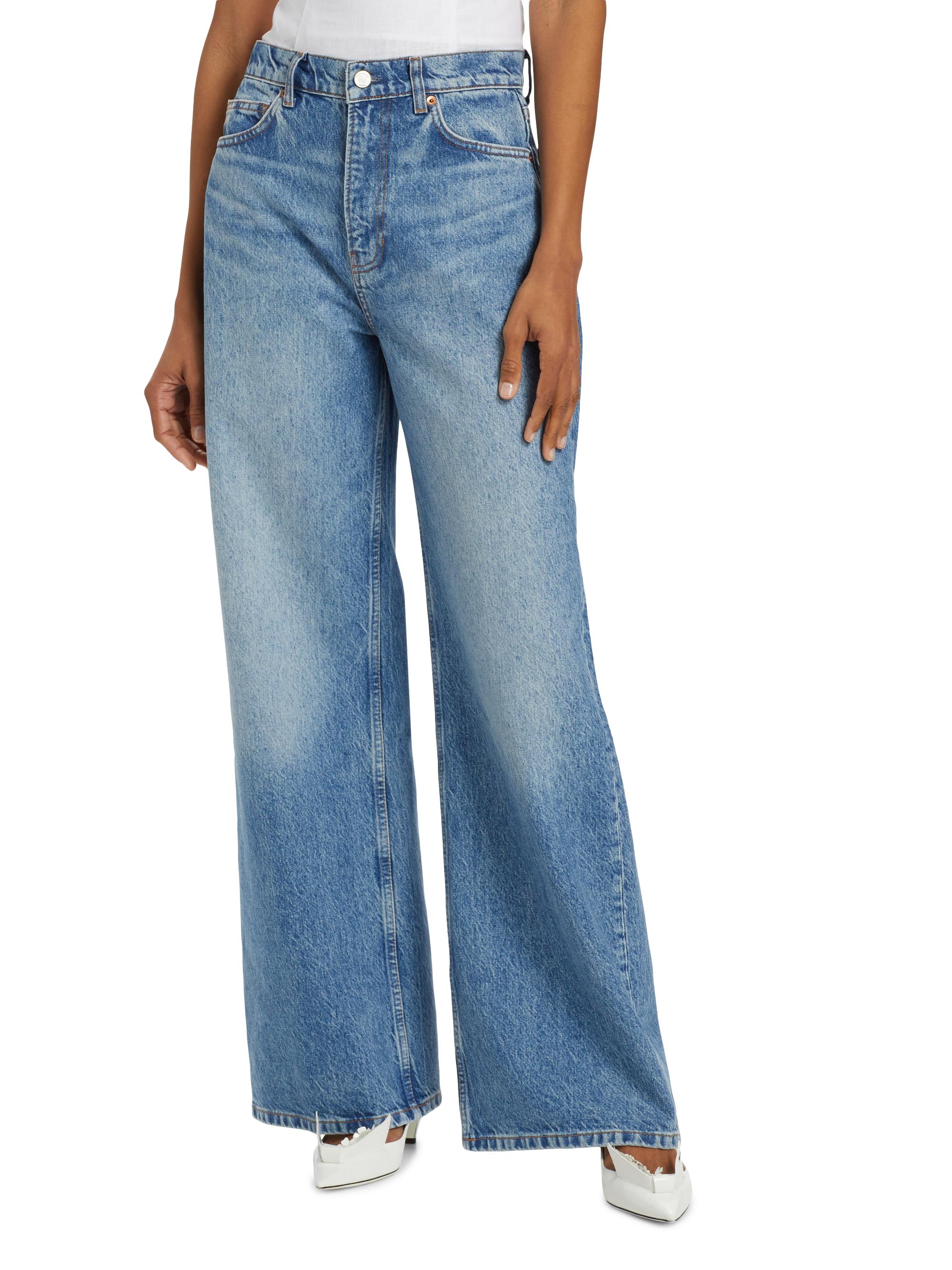 Reformation Cary High-Rise Wide-Leg Jeans | Saks Fifth Avenue