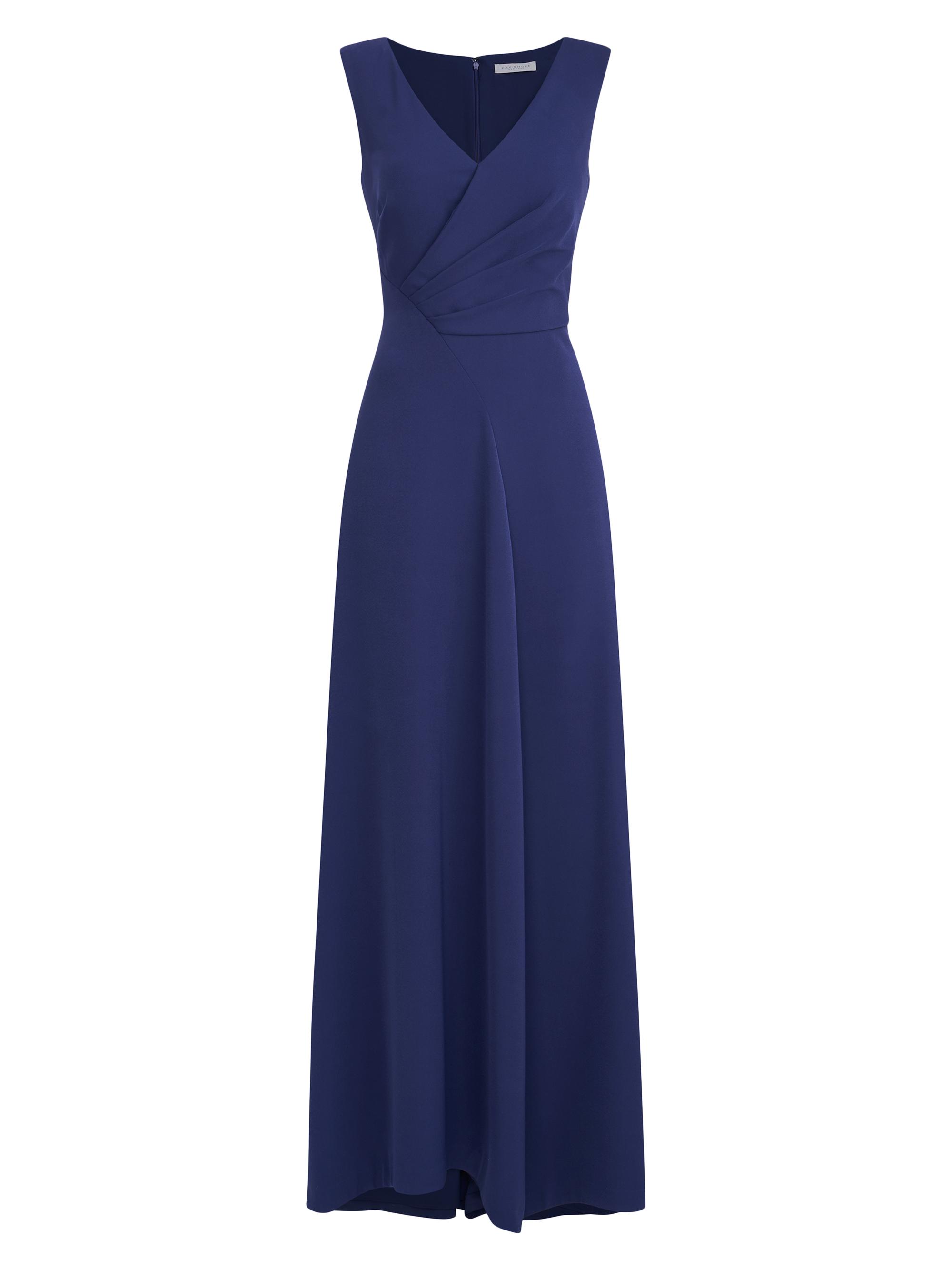 Kay Unger Yara Crêpe A-Line Gown Saks Fifth Avenue