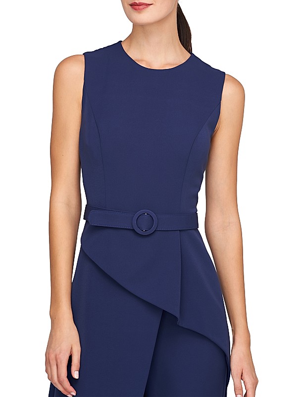 Shop Kay Unger Owen Belted Walk-Thru Jumpsuit | Saks Fifth Shop Kay Unger Owen Belted Walk-Thru Jumpsuit | Saks Fifth