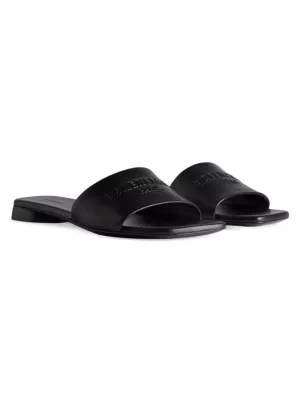 10mm Dutyfree Shiny Leather Sandals