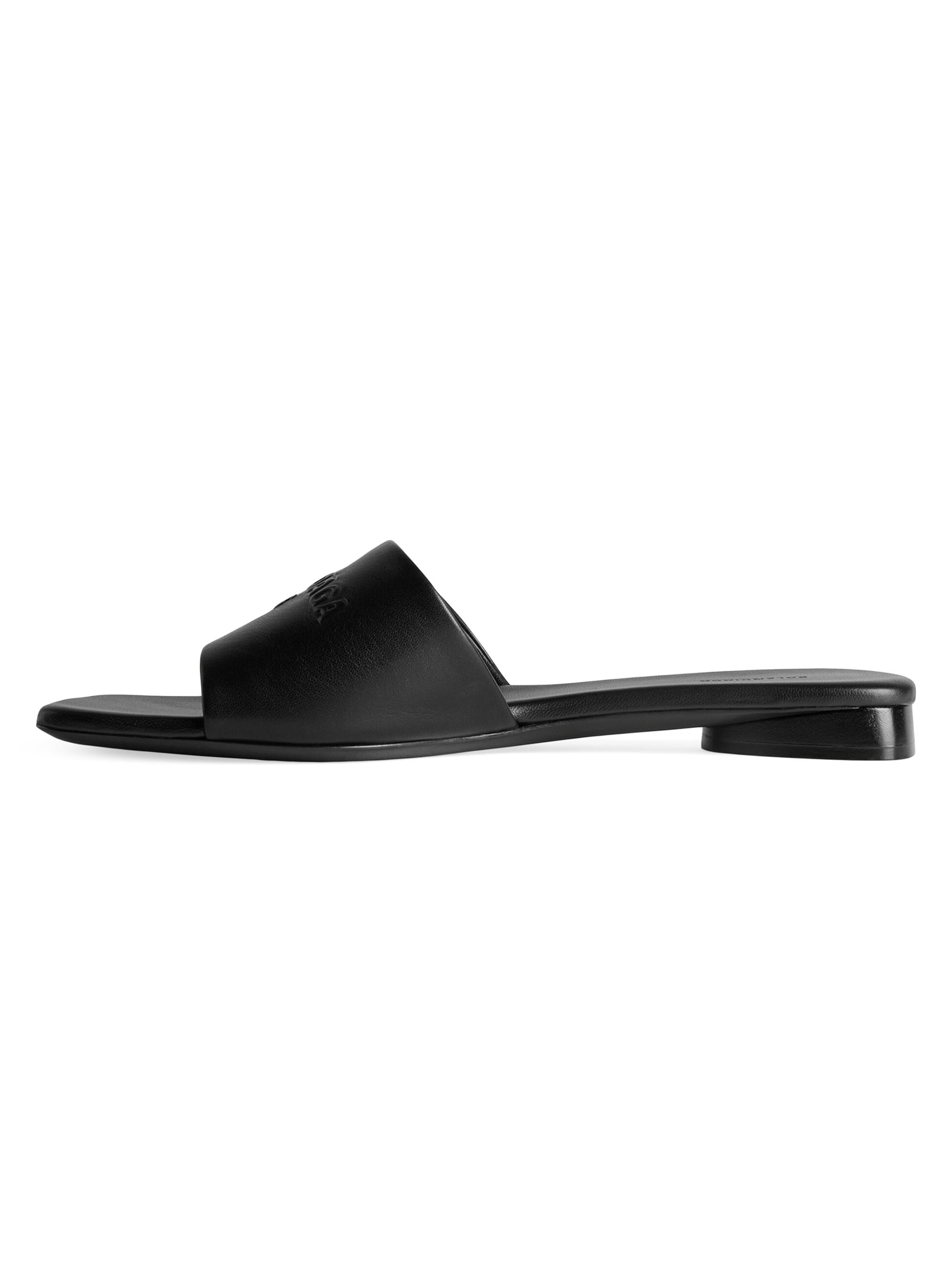 10mm Dutyfree Shiny Leather Sandals