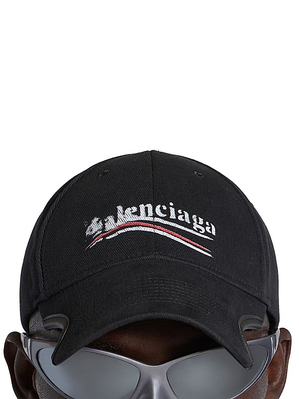 Shop Balenciaga Political Stencil Cap | Saks Fifth Avenue Shop Balenciaga Political Stencil Cap | Saks Fifth Avenue