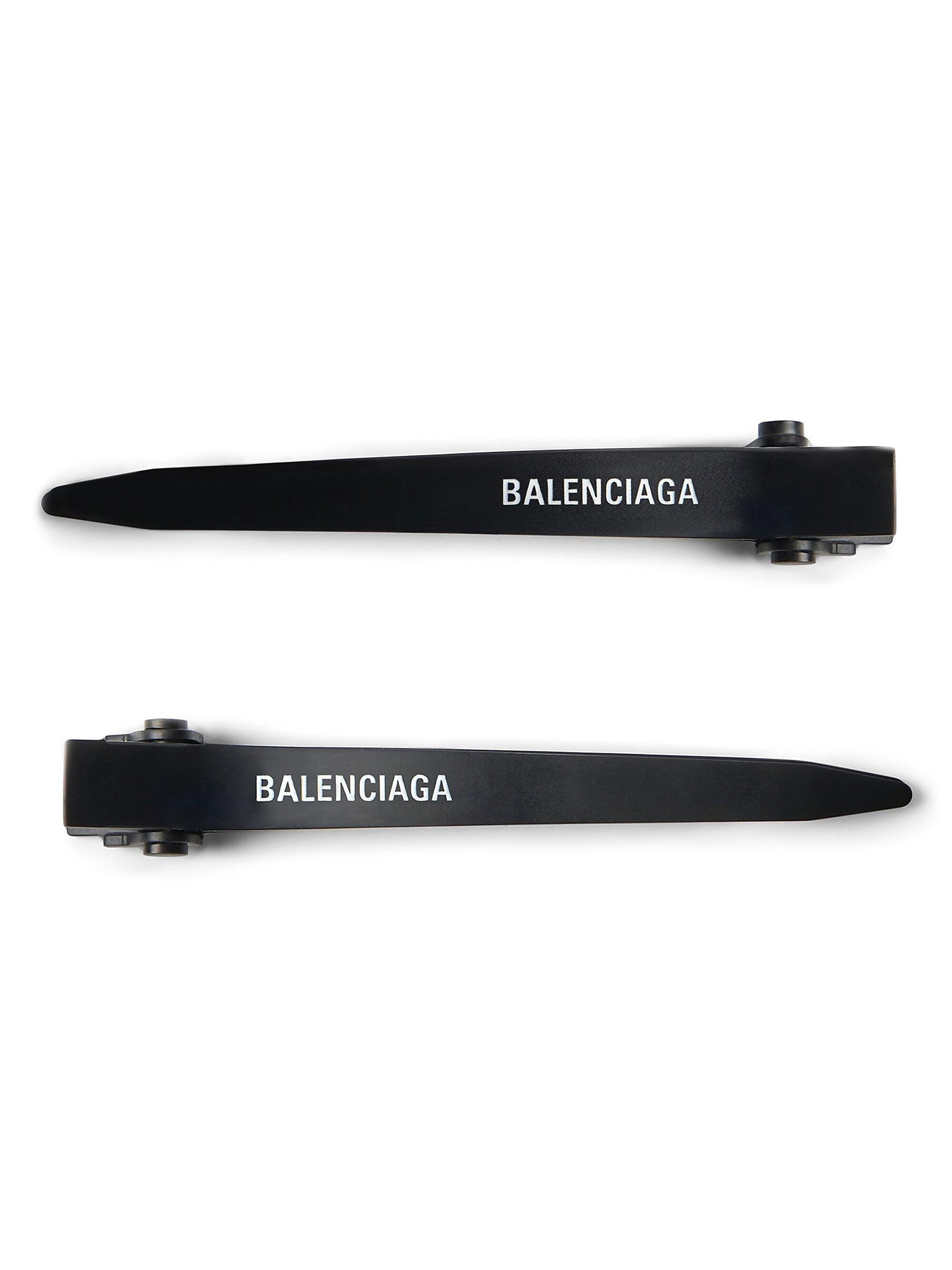 Balenciaga Women's Holli Professional Hair Clip Set - Black