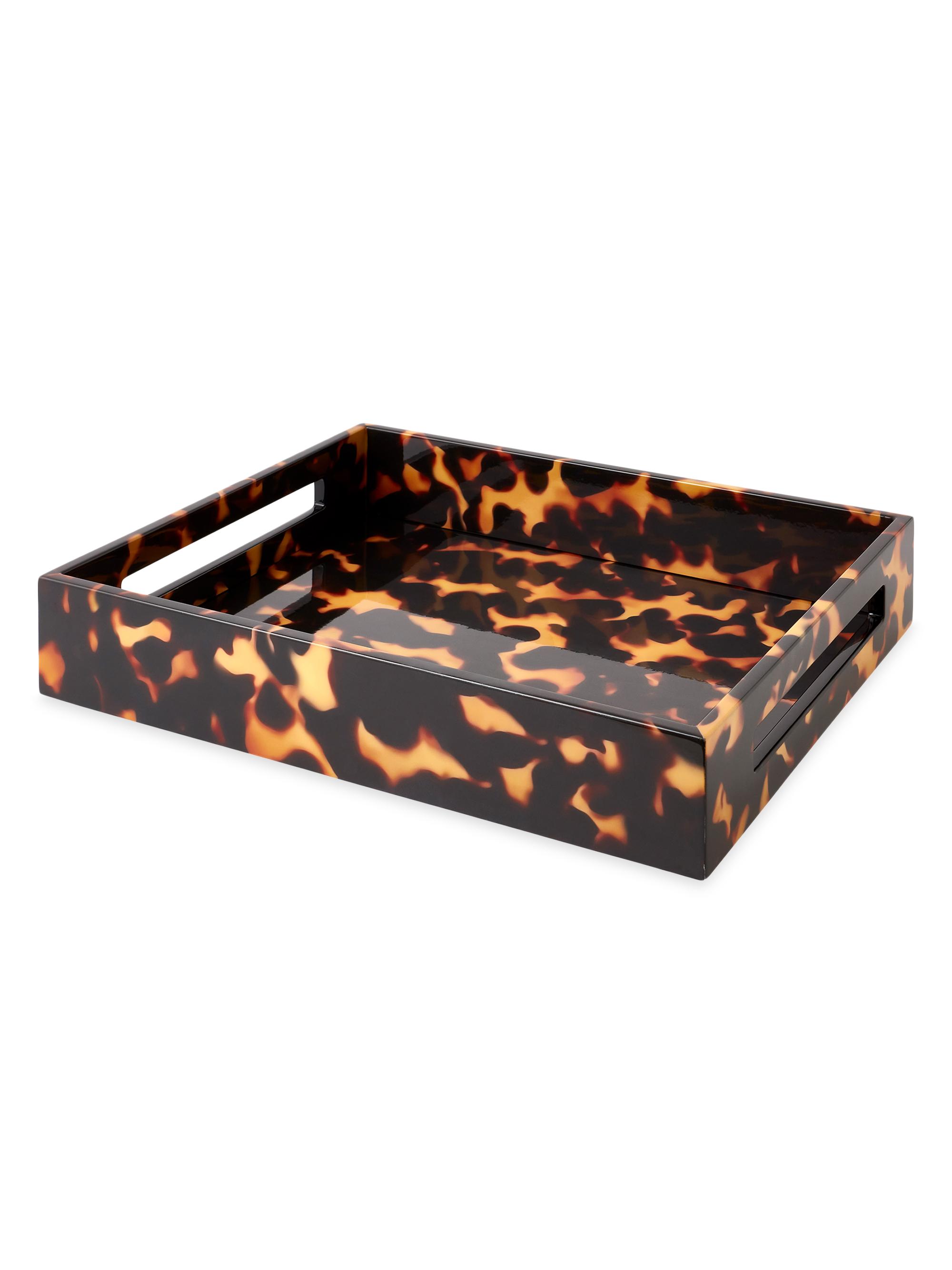 Addison Ross Faux Tortoise Tray - Tortoise