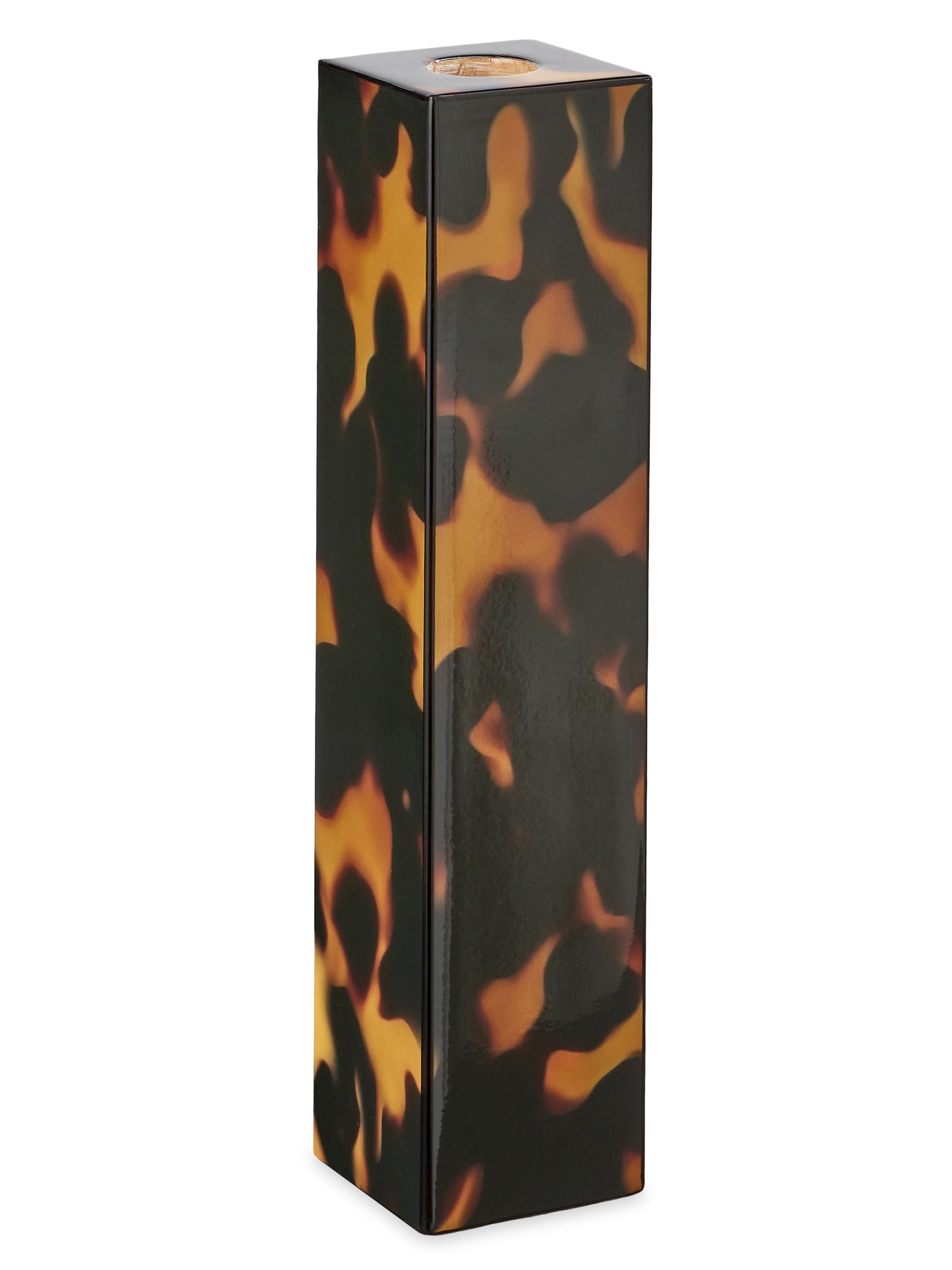 Addison Ross Faux Tortoise Candle Stick - Tortoise Small