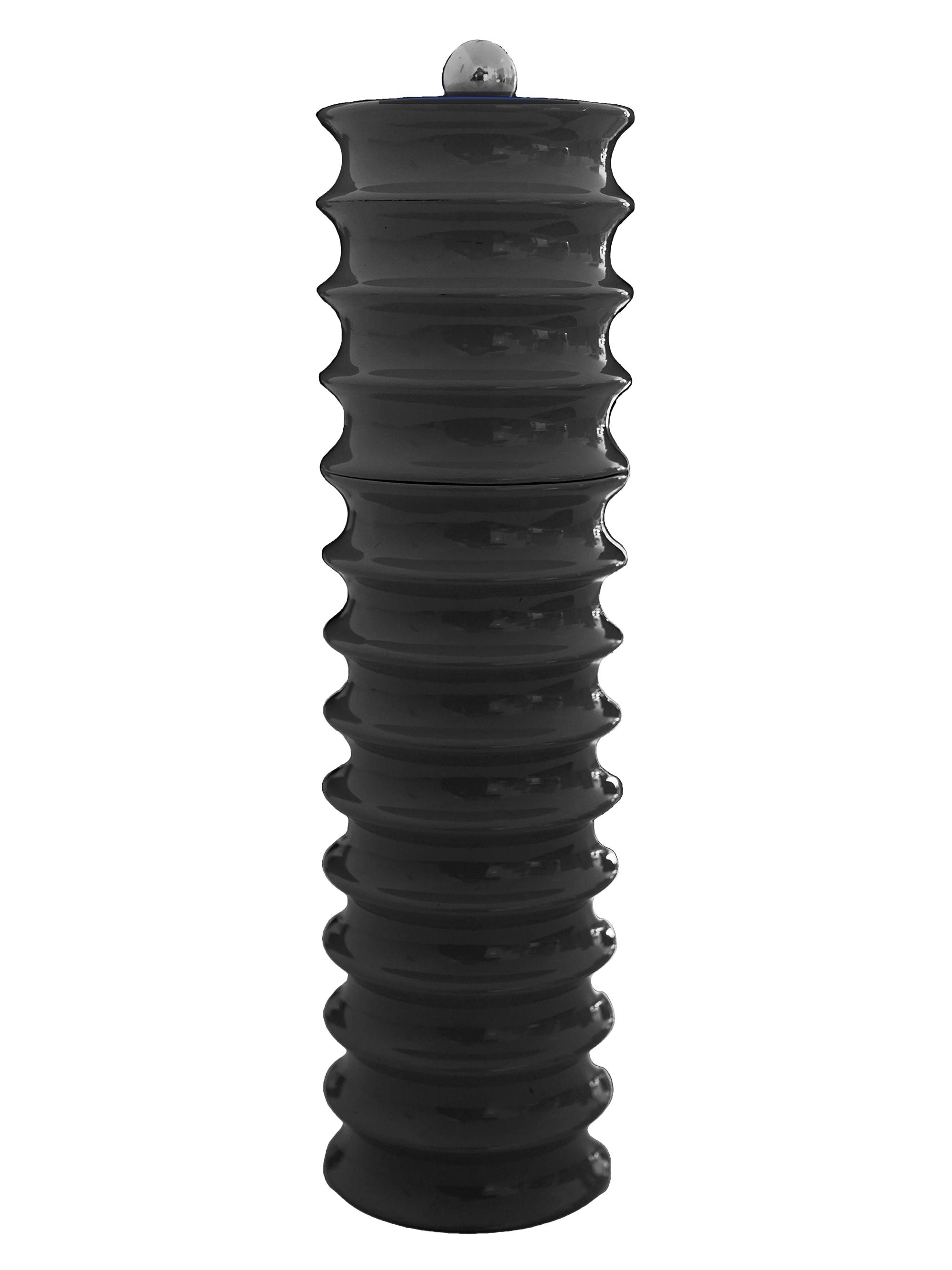 Addison Ross Twister Salt or Pepper Mill - Black