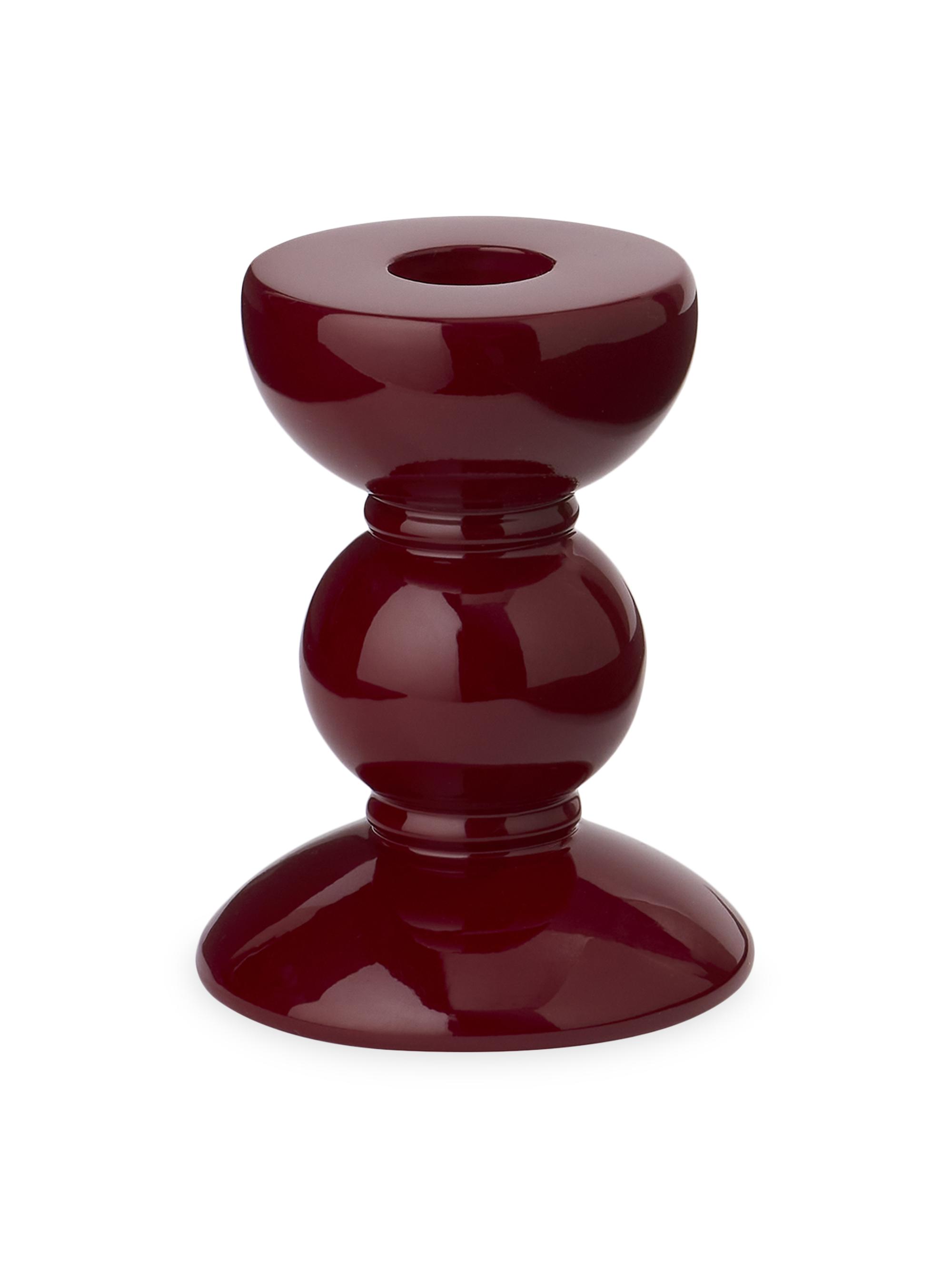 Addison Ross Bobbin Candle Stick - Red Large