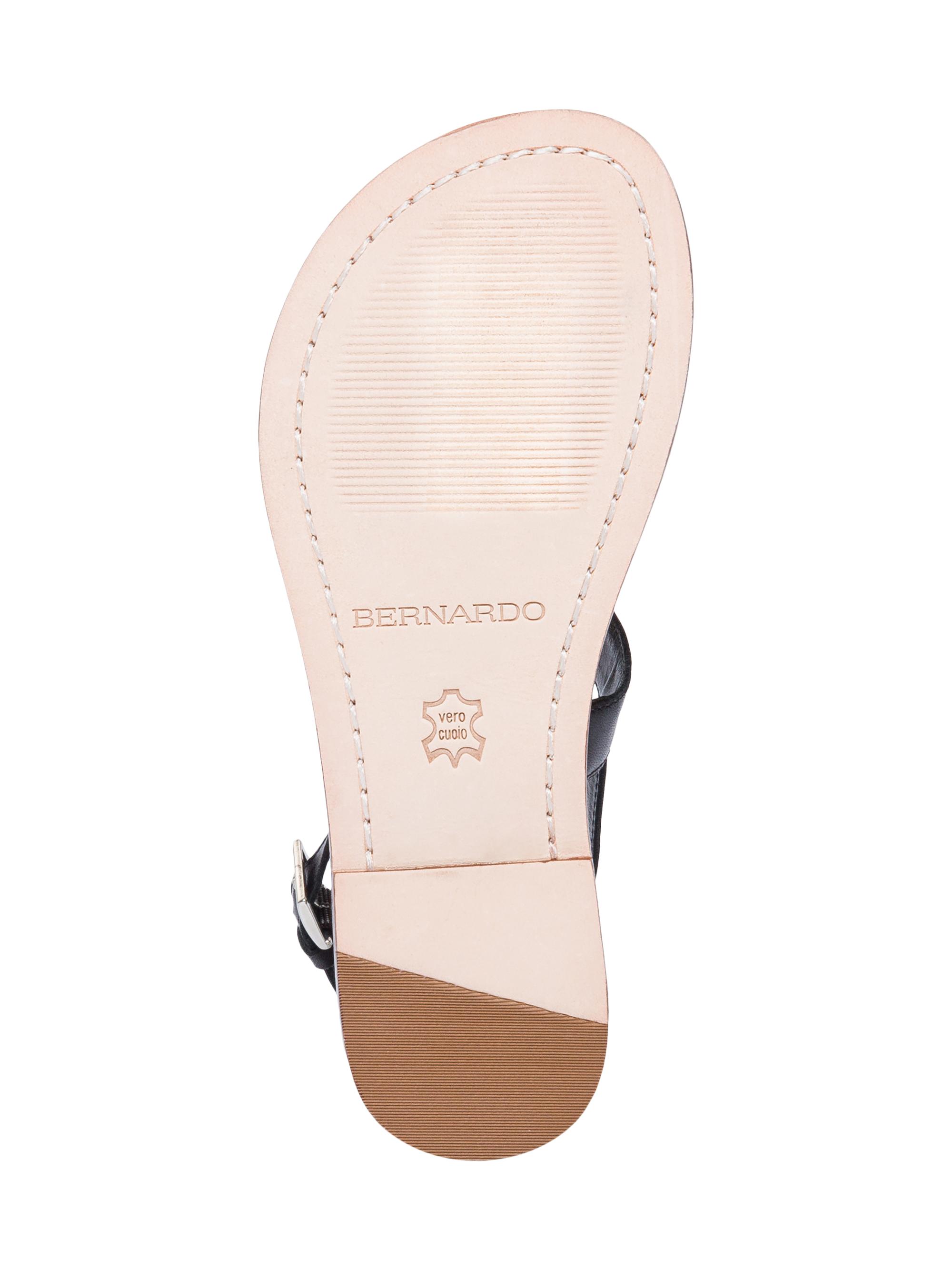 Bernardo Maverick 2 Leather Toe Ring Sandals | Saks Fifth Avenue