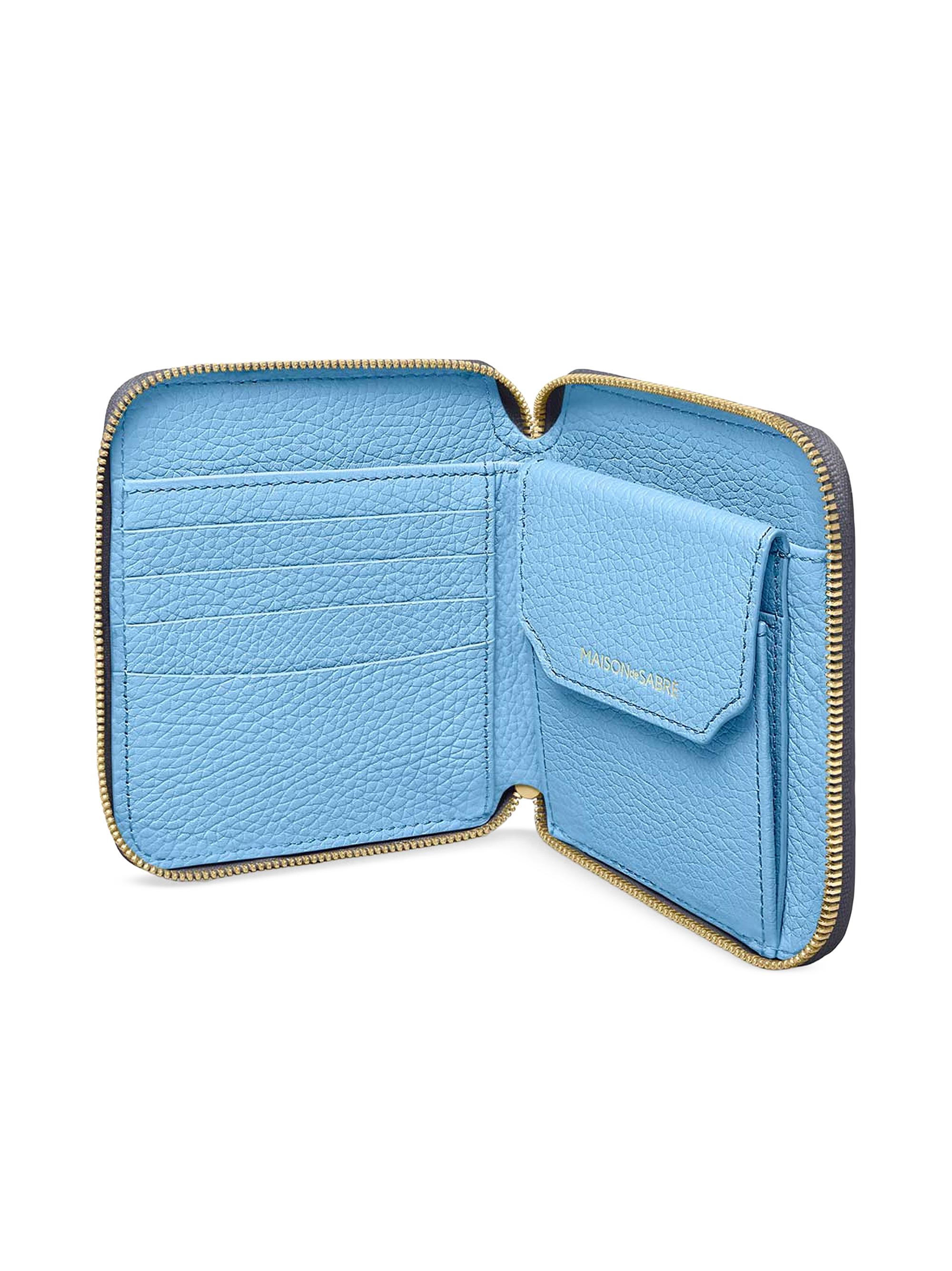 Maison de Sabre Small Leather Zip Around Wallet | Saks Fifth Avenue