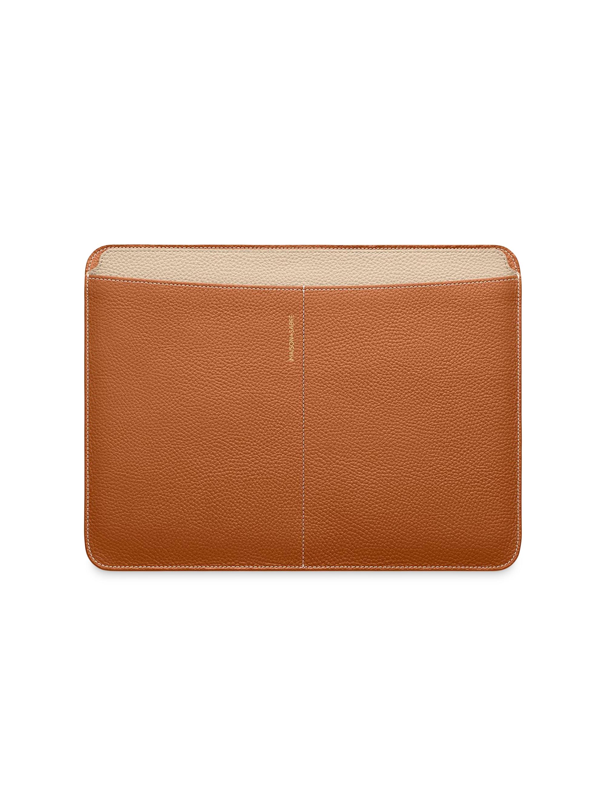 Maison de Sabre Leather Laptop Sleeve (14 inches) | Saks Fifth Avenue