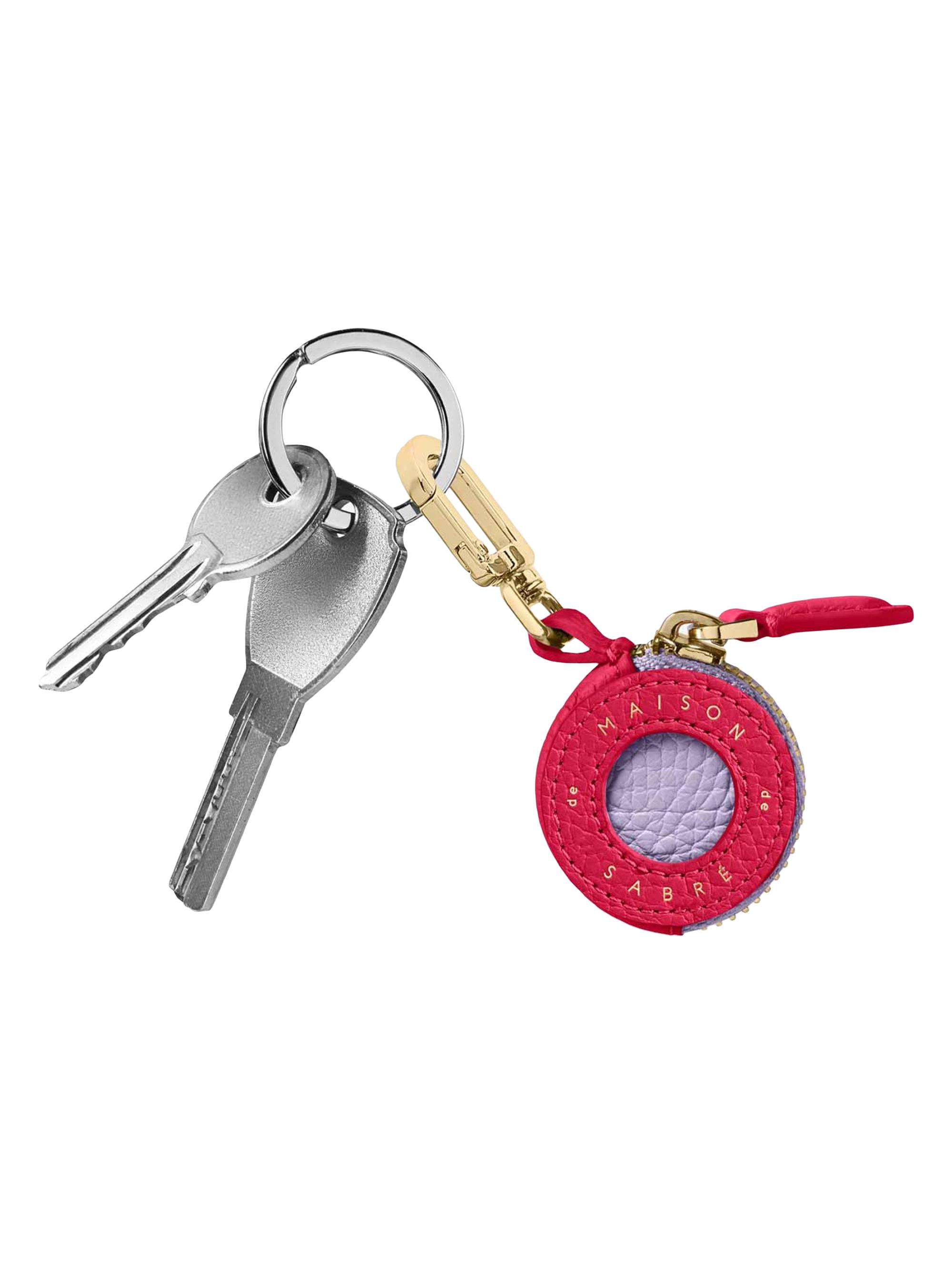 Leather AirTag Charm