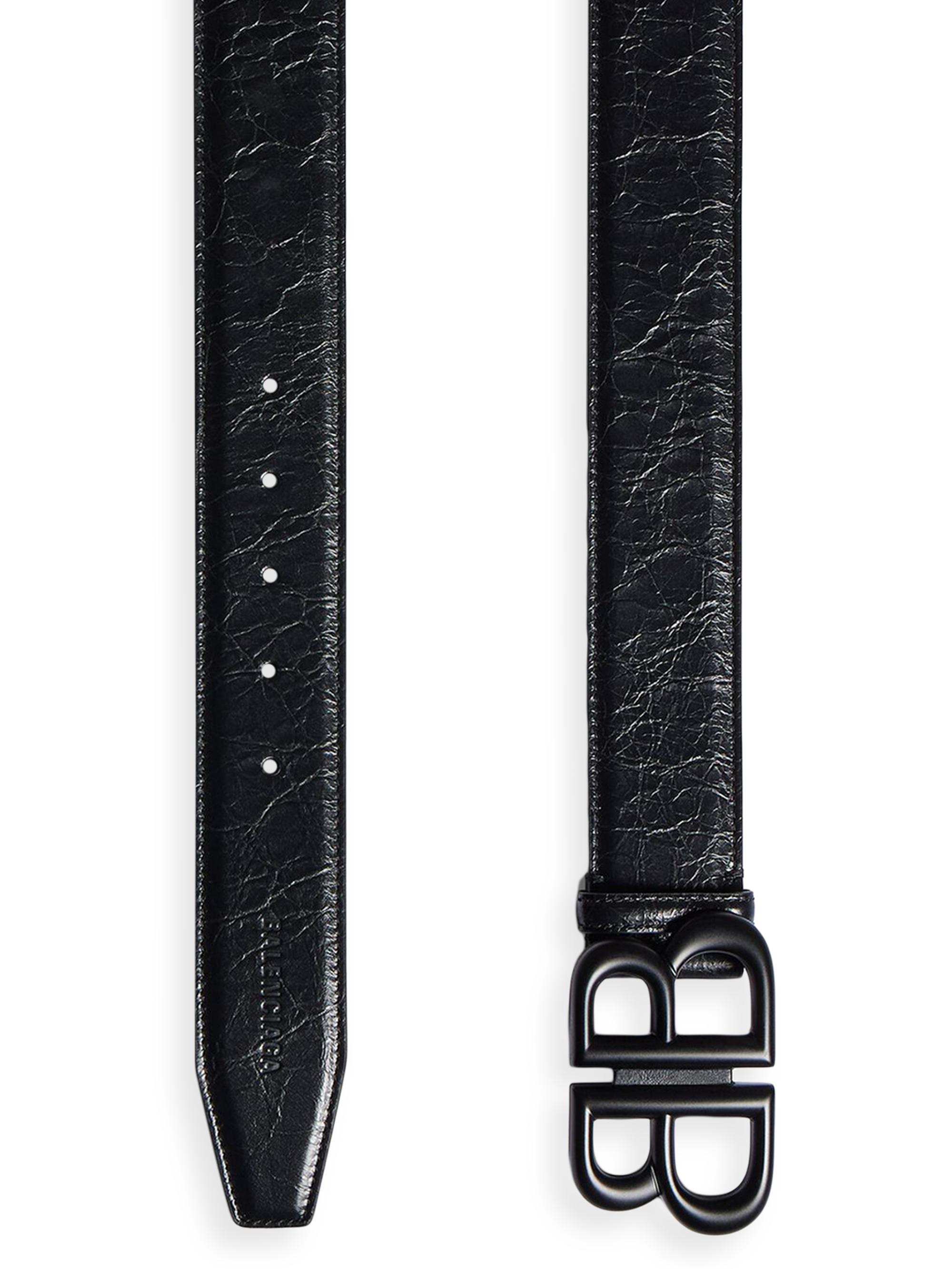 Balenciaga BB Signature Belt BB Monogram Coated Canvas | Saks