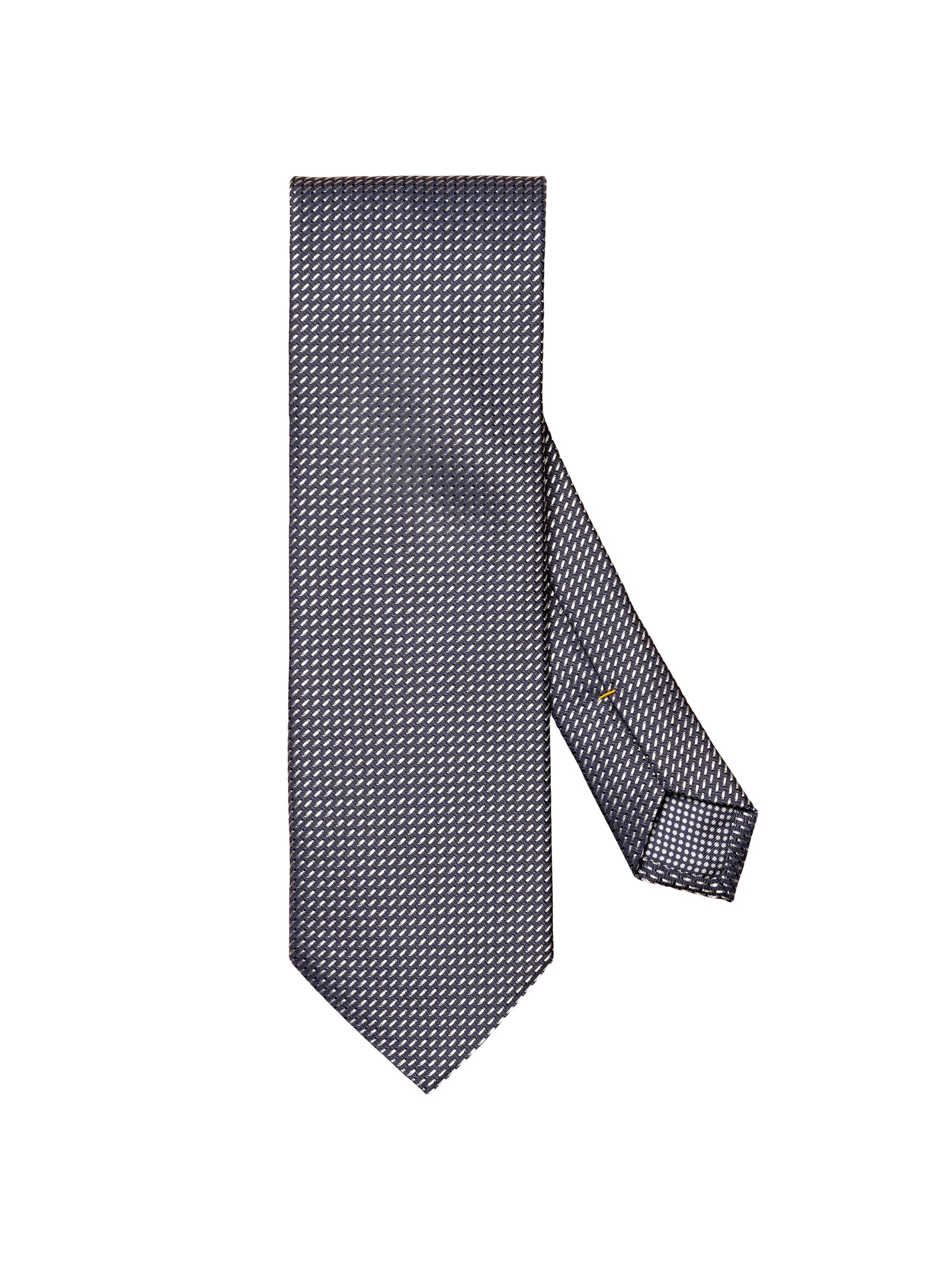 Eton Men's Semi Solid Silk Tie - Pink