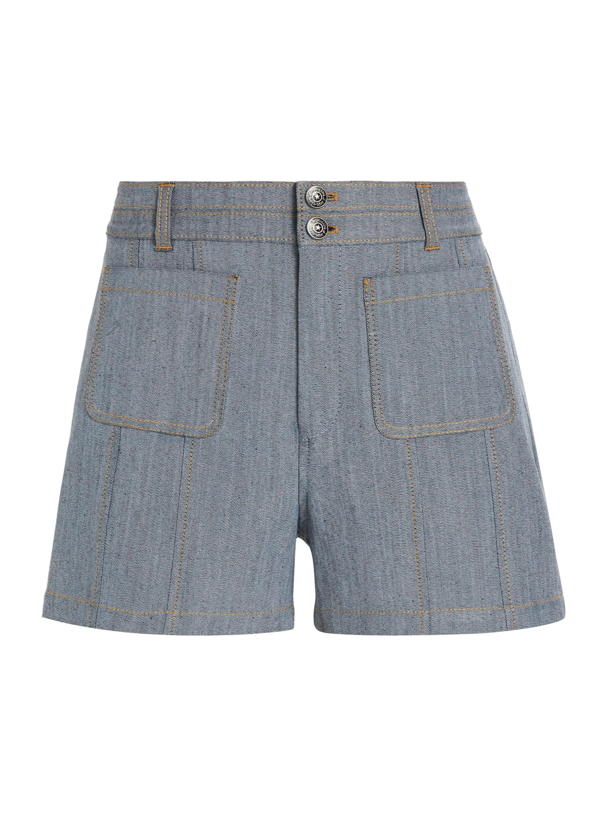 CINQ A SEPT Women's Dorothea Denim Shorts - Light Indigo