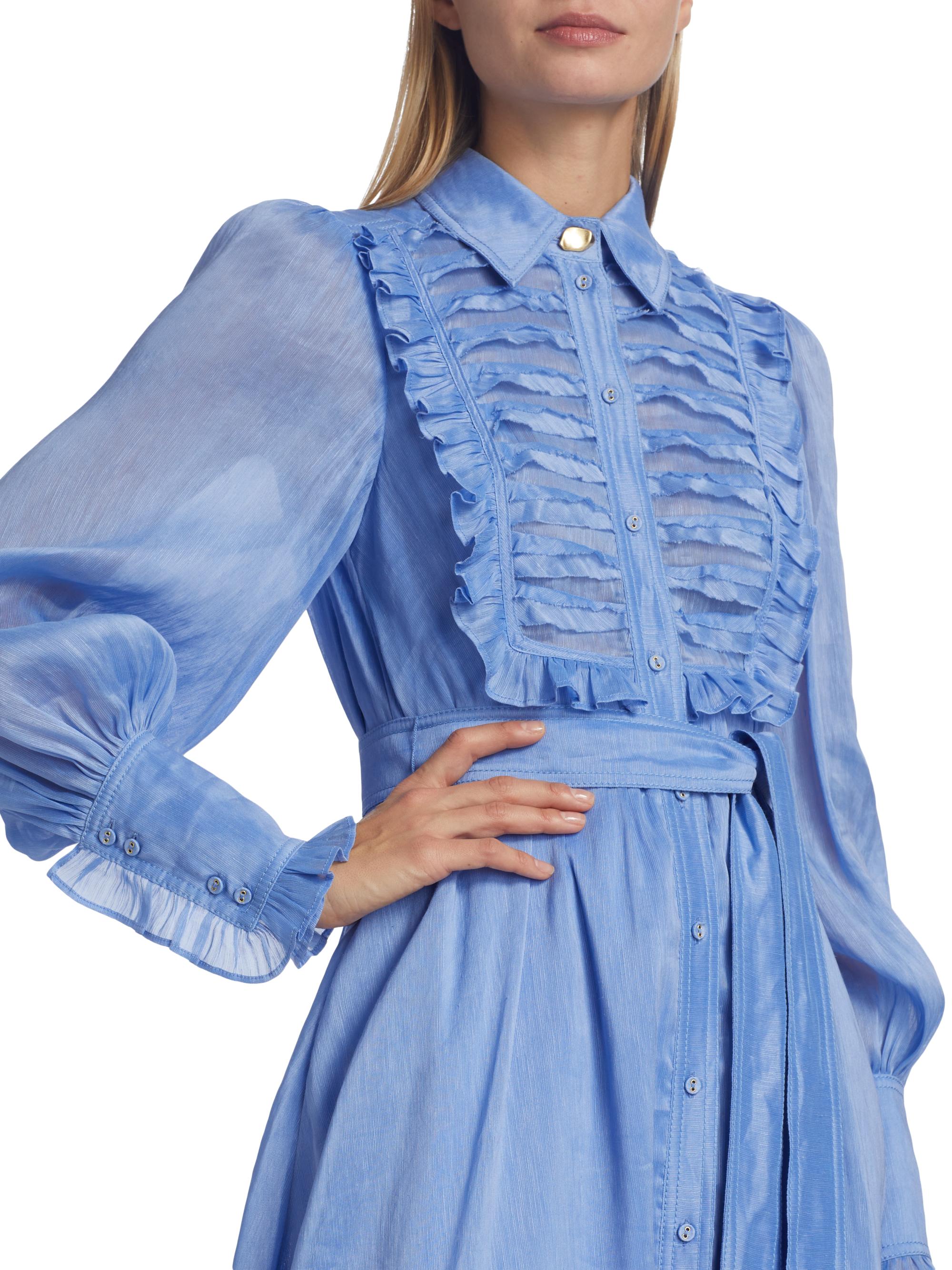 knee length dresses for ladies Cotton Linen Sleeveless Belted Maxi Dress main image 1