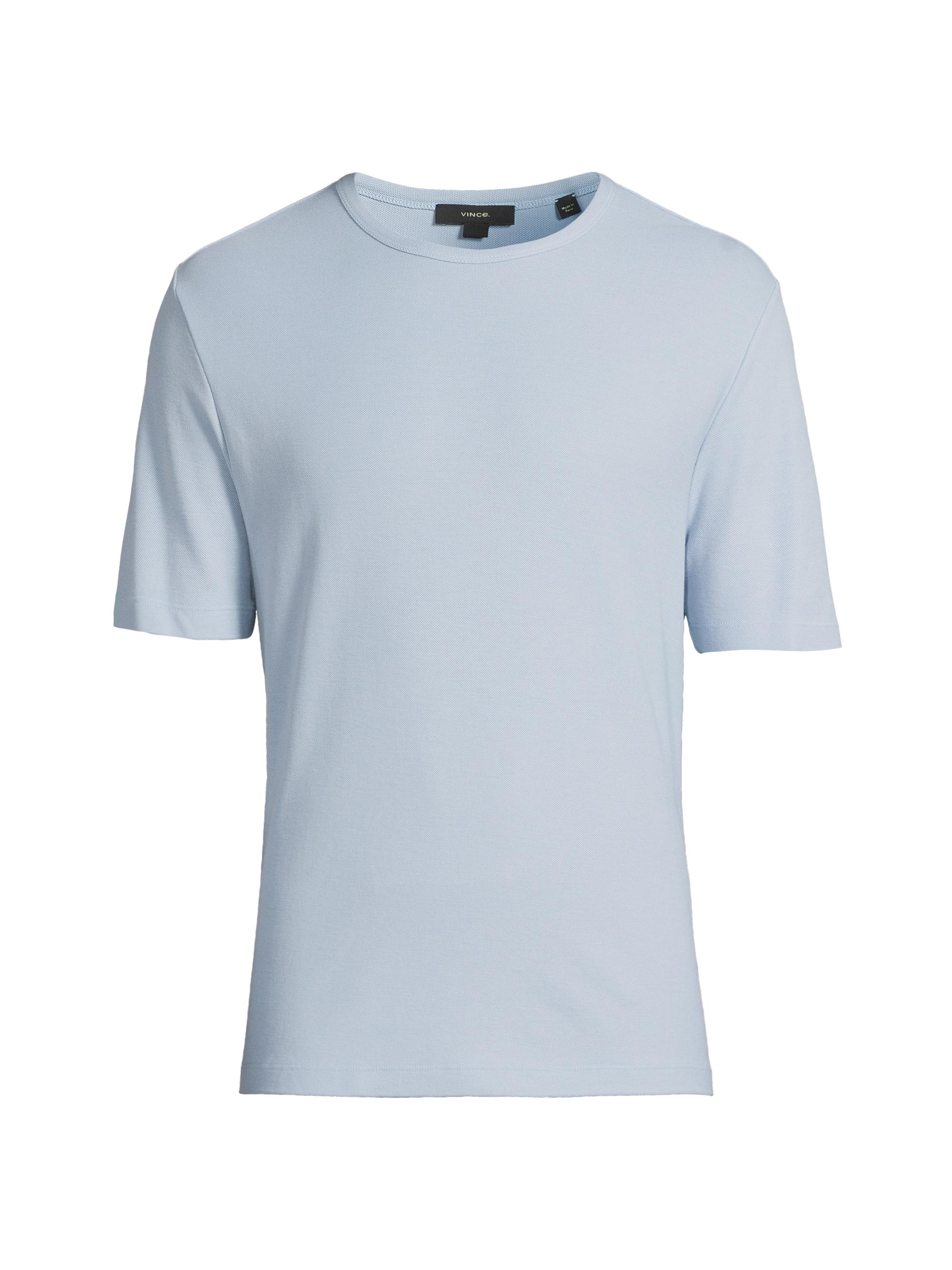 Vince Men's Cotton Crewneck T-Shirt - California Rain