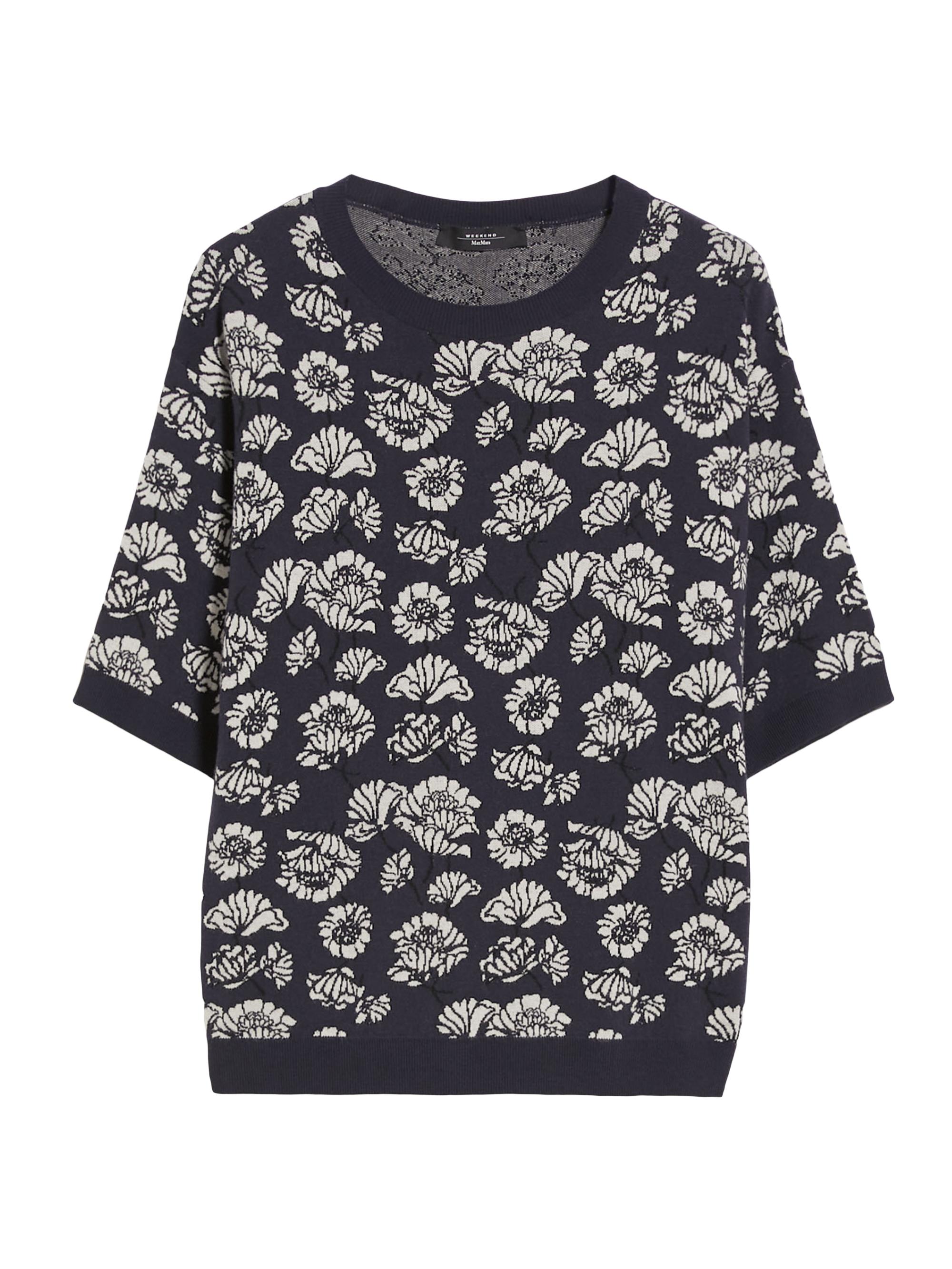 ふぐ Weekend Max Mara Zufolo Floral Jacquard Sweater | Saks Fifth Avenue