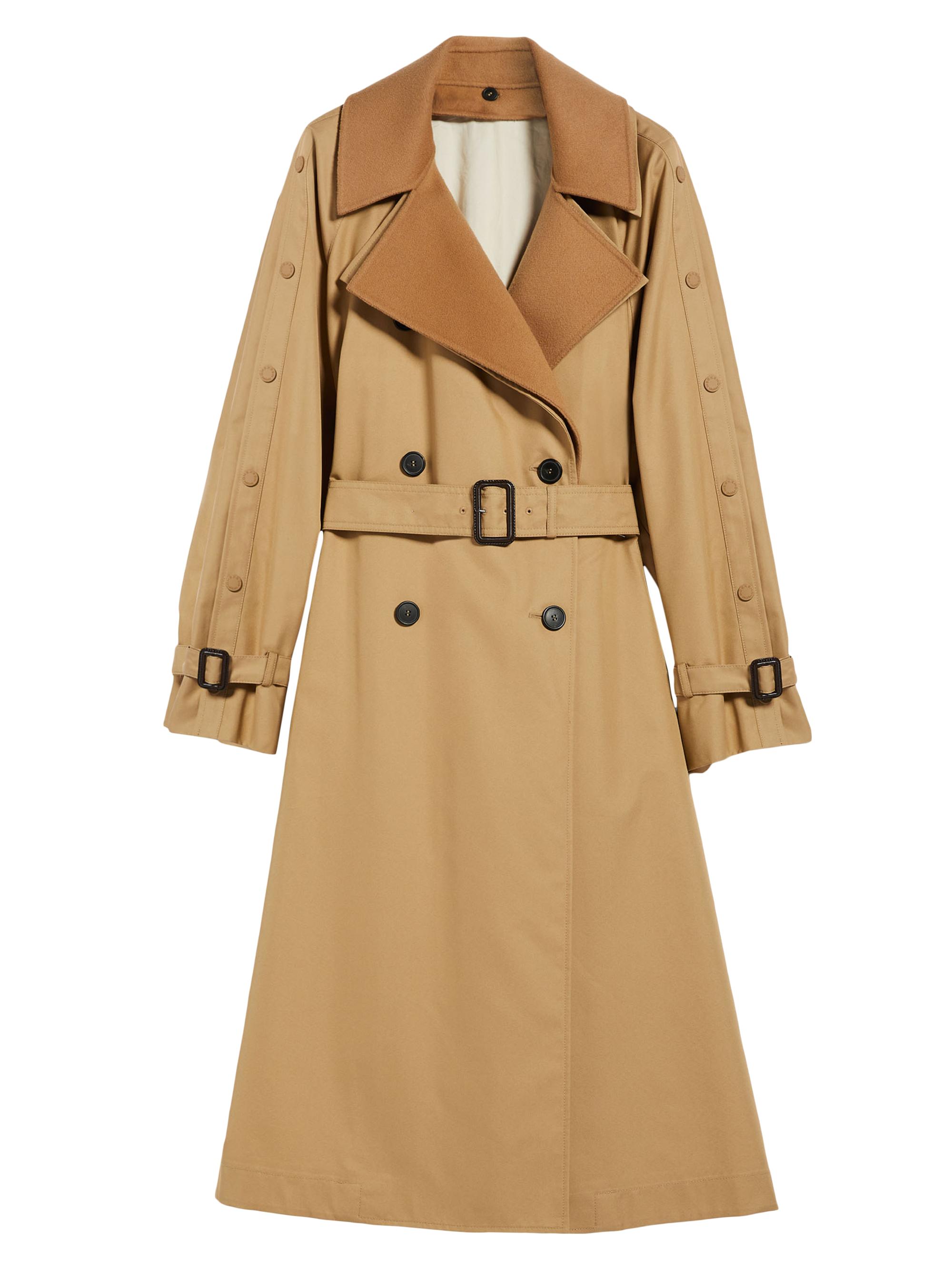Weekend Max Mara Women's Daphne Wool-Backed Trench Coat - Beige