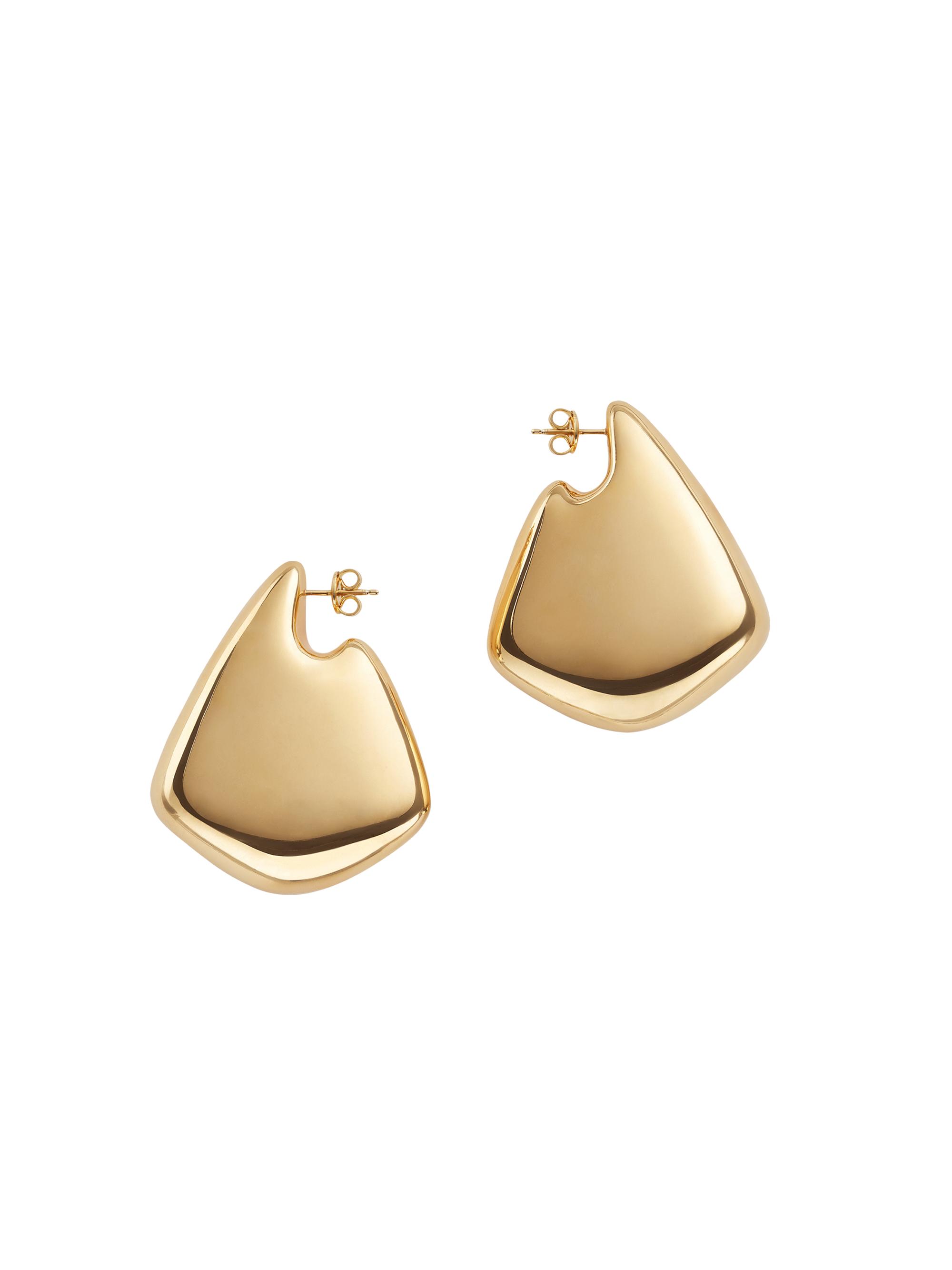 Bottega Veneta Women's Fin 18K-Gold-Plated  Drop Earrings - Gold