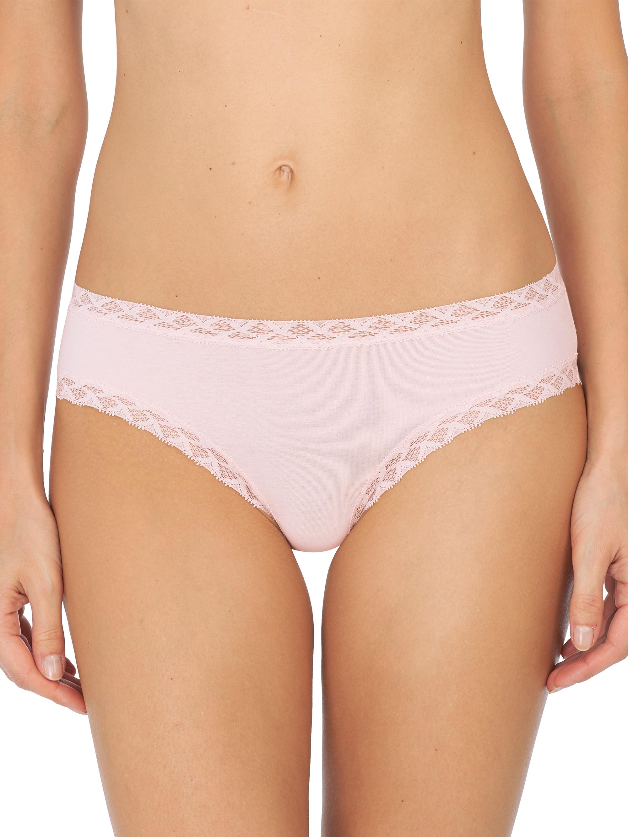 Natori Women's Bliss Cotton Girl Briefs - Blushing Pink