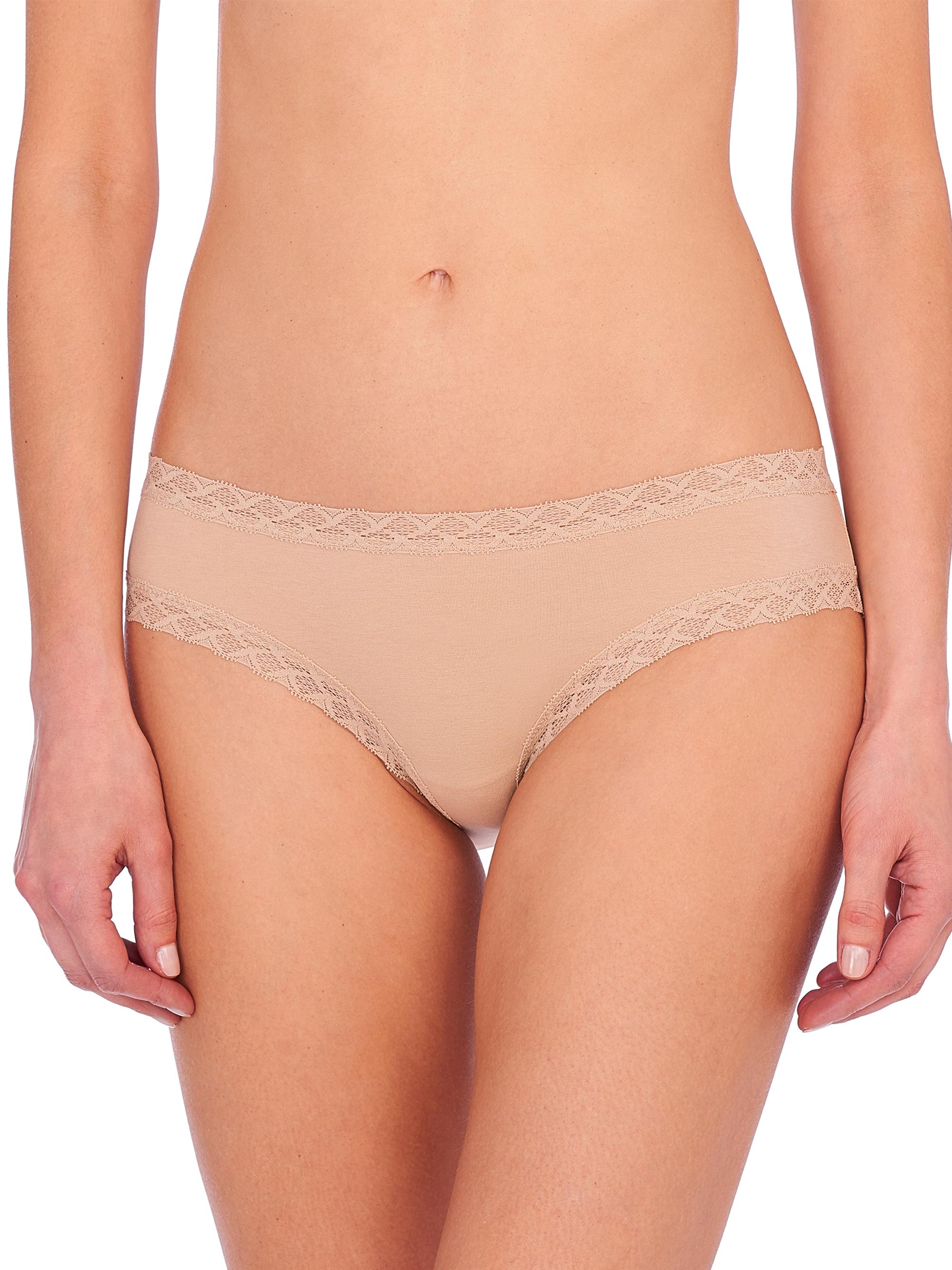 Natori Women's Bliss Cotton Girl Briefs - Cafe | Thumbnail 4